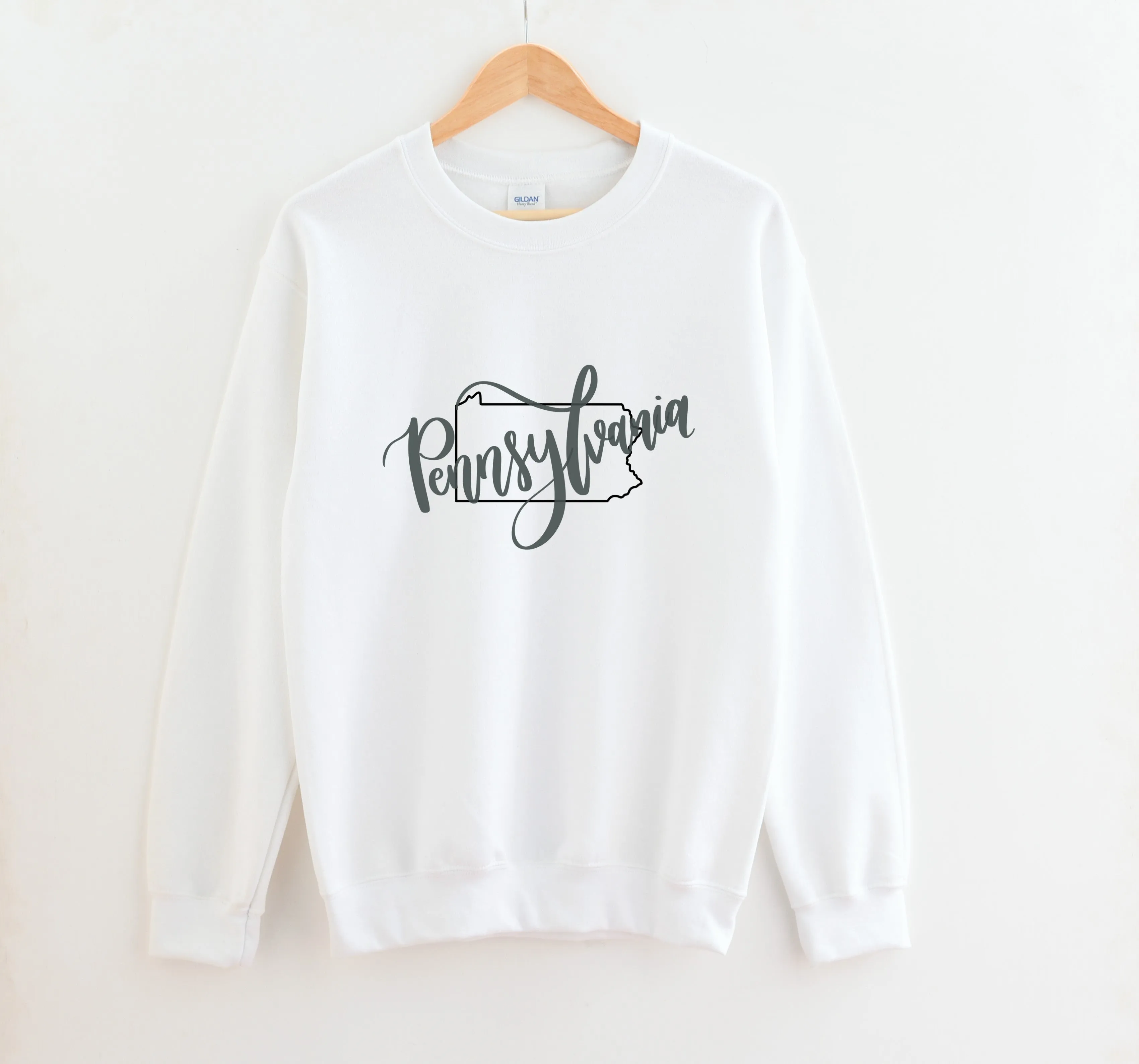 Pennsylvania Crewneck Sweatshirt sold by Detailed Threads Boutique product image thumbnail 2