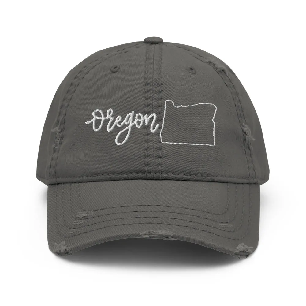Oregon Distressed Hat sold by Detailed Threads Boutique product image thumbnail 3