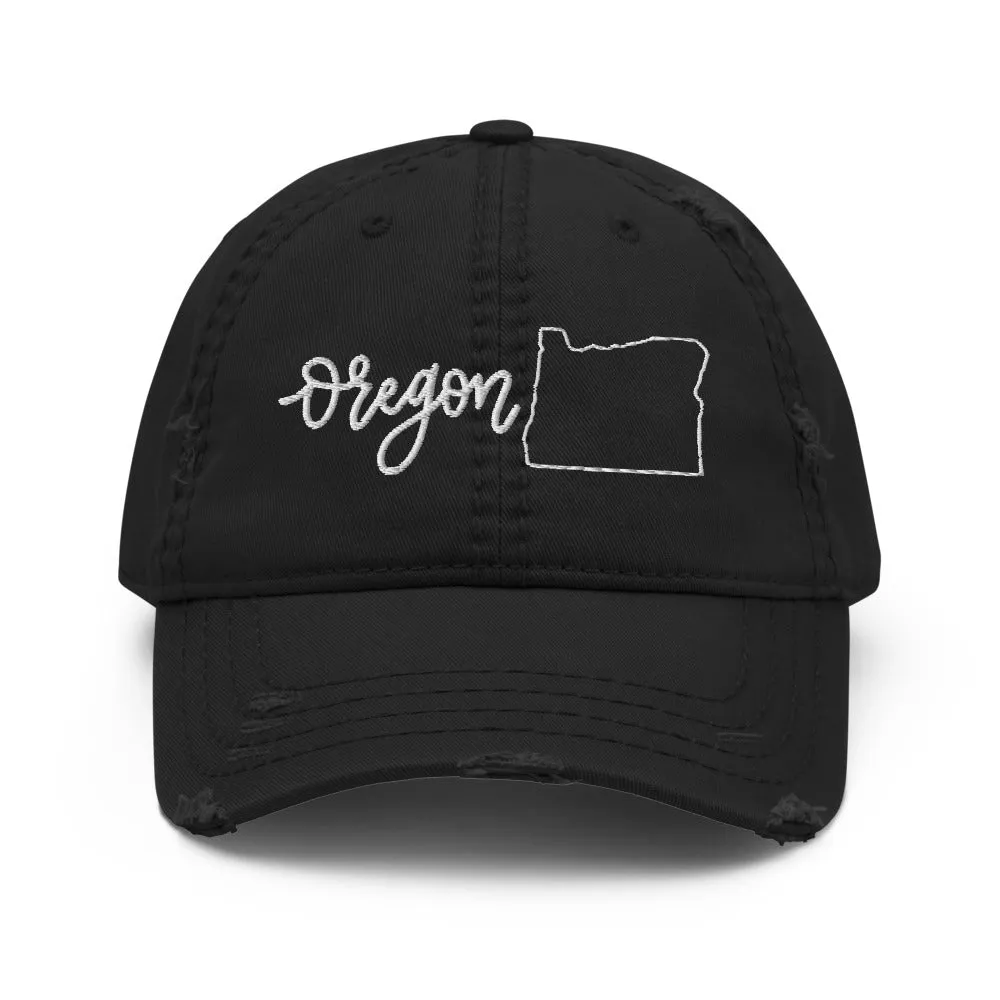 Oregon Distressed Hat sold by Detailed Threads Boutique product image thumbnail 2