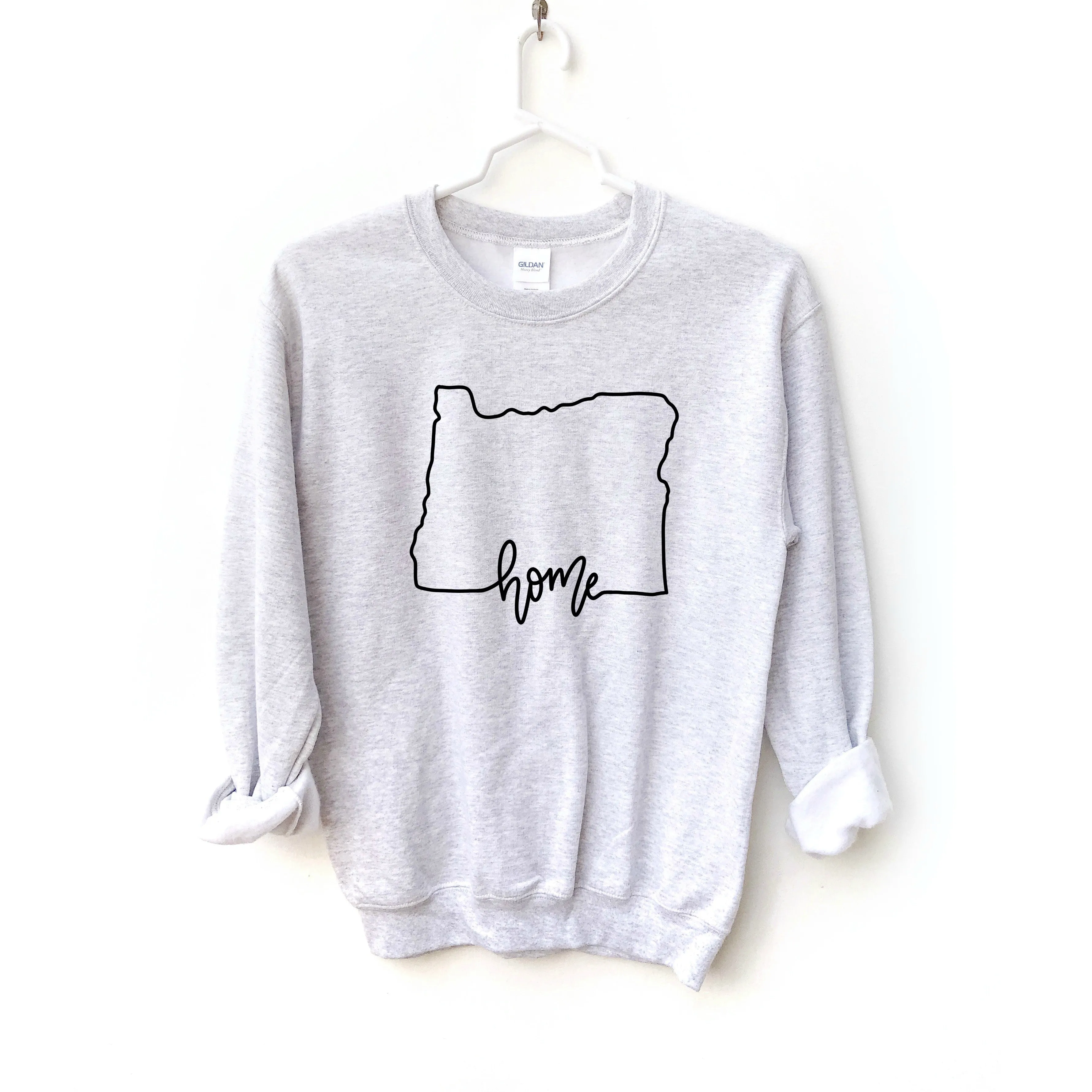 Oregon Home Crewneck Sweatshirt sold by Detailed Threads Boutique