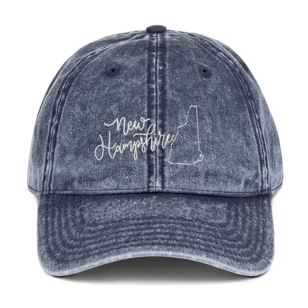 New Hampshire Denim Cap sold by Detailed Threads Boutique product image thumbnail 2