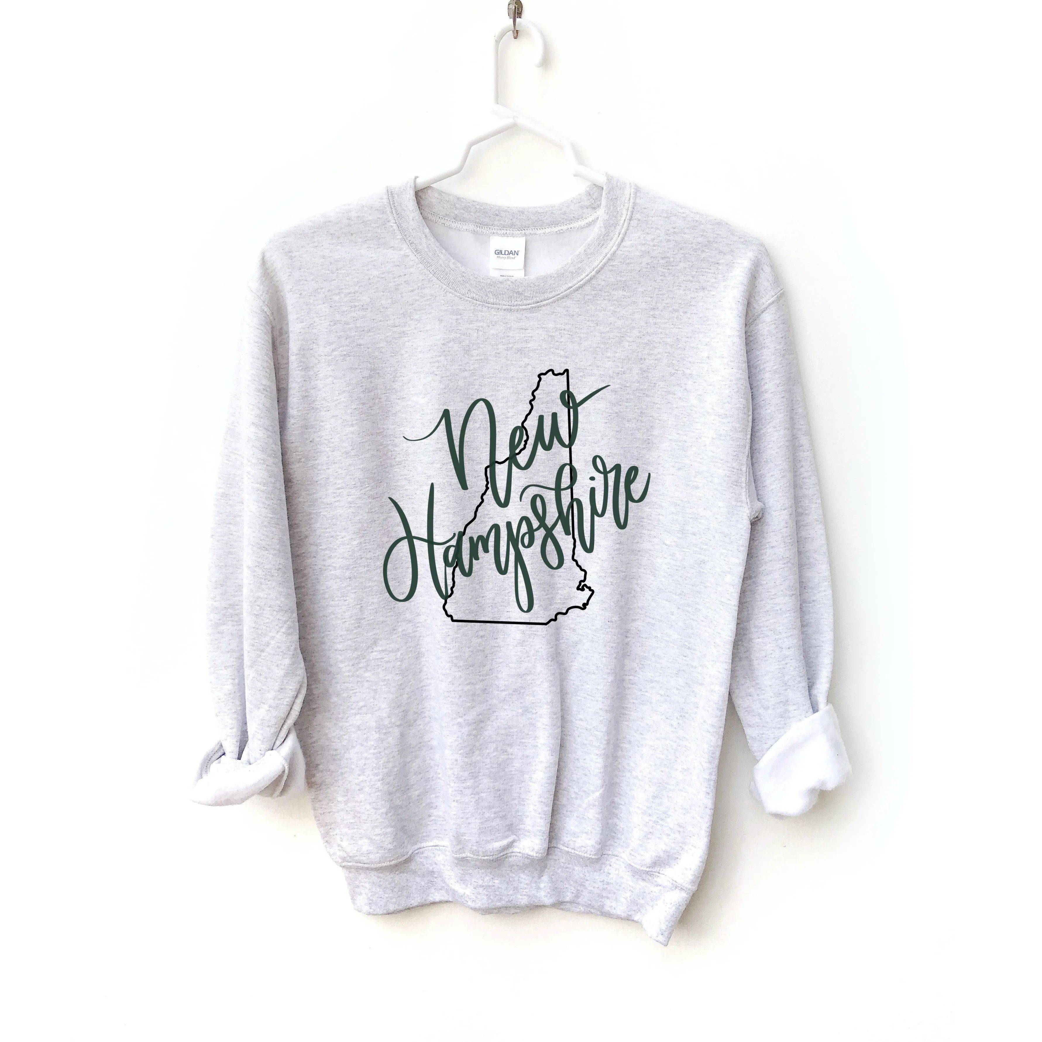 New Hampshire Crewneck Sweatshirt sold by Detailed Threads Boutique