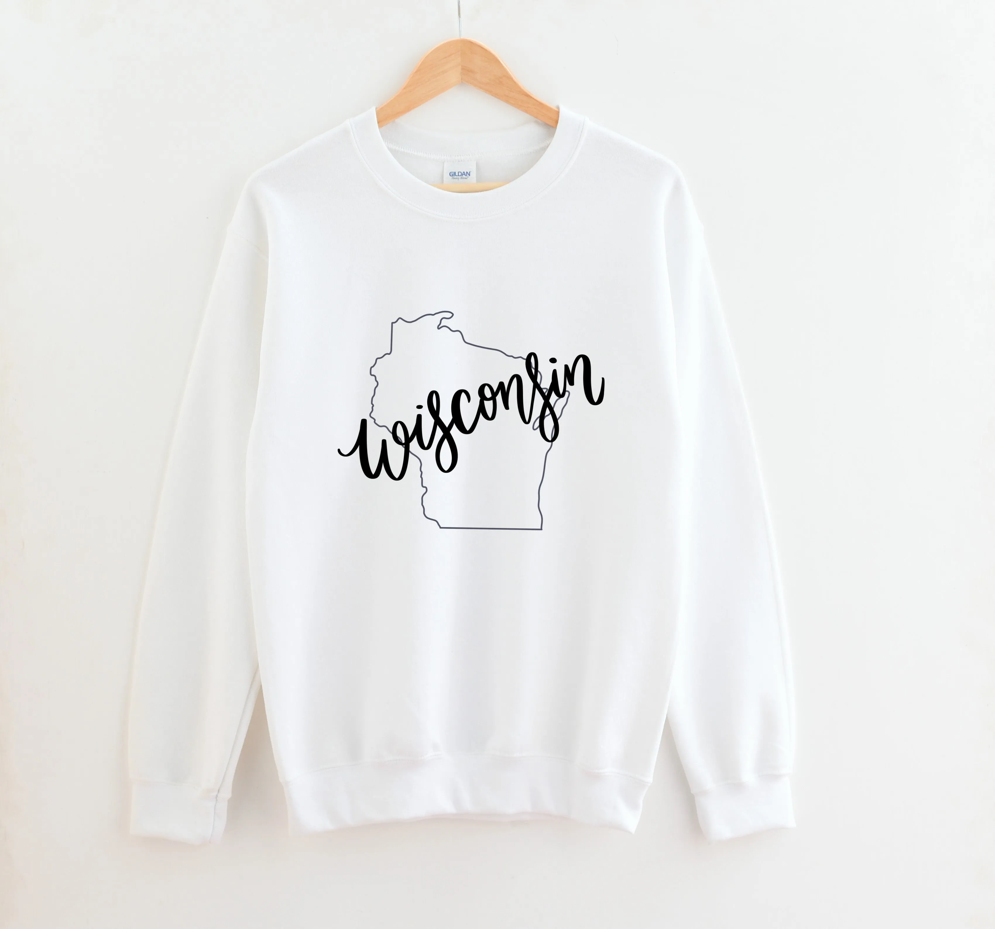 Wisconsin Crewneck Sweatshirt sold by Detailed Threads Boutique