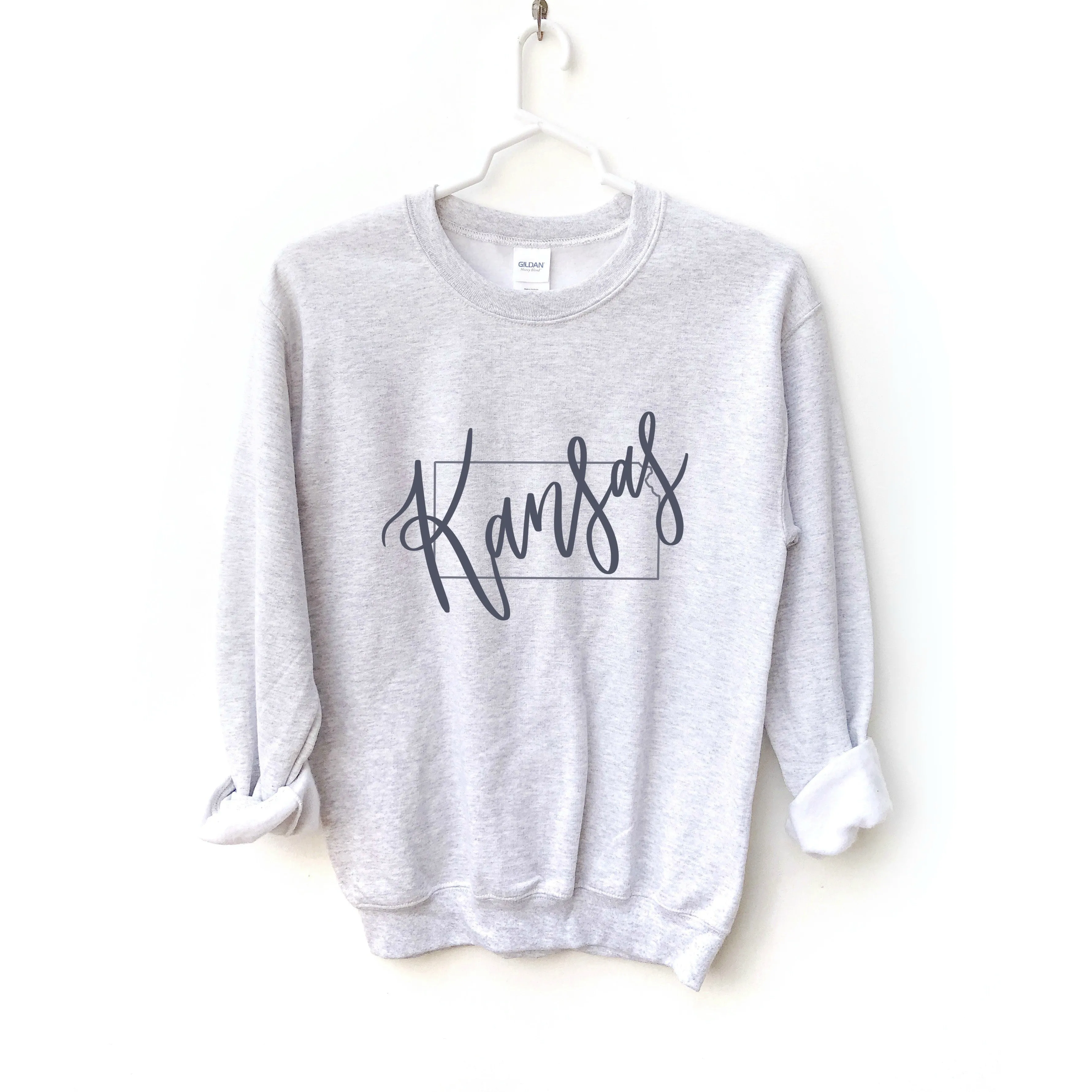Kansas Crewneck Sweatshirt sold by Detailed Threads Boutique