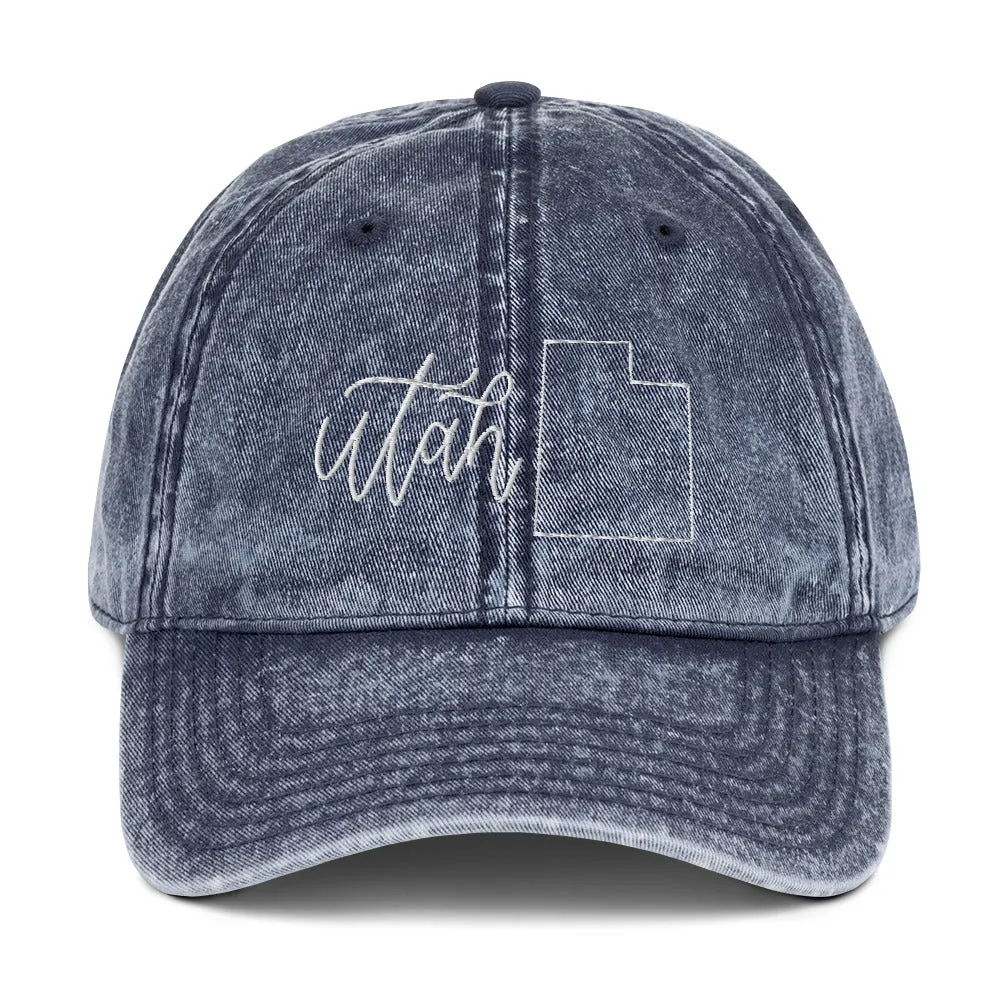 Utah Denim Cap sold by Detailed Threads Boutique product image thumbnail 2