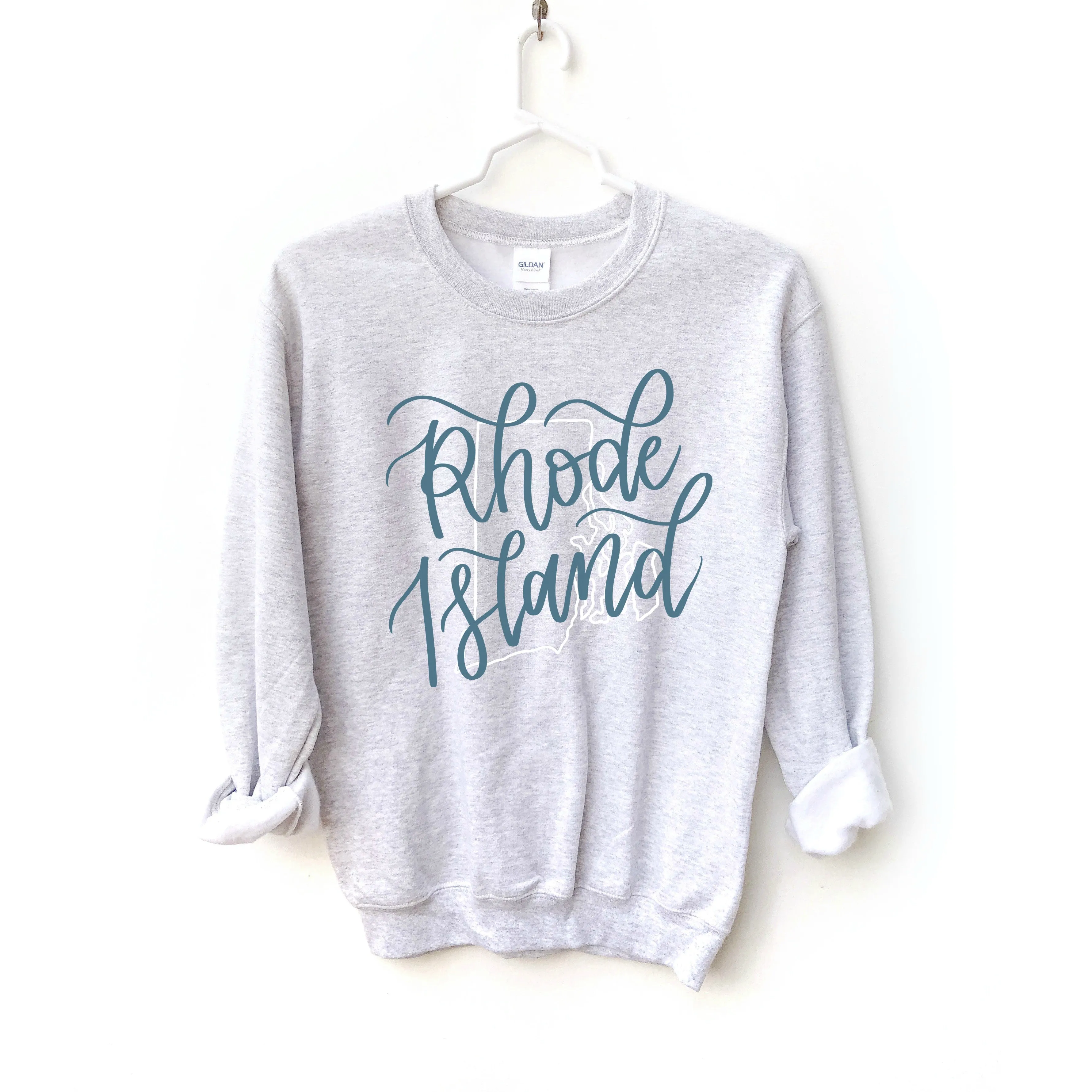 Rhode Island Crewneck Sweatshirt sold by Detailed Threads Boutique