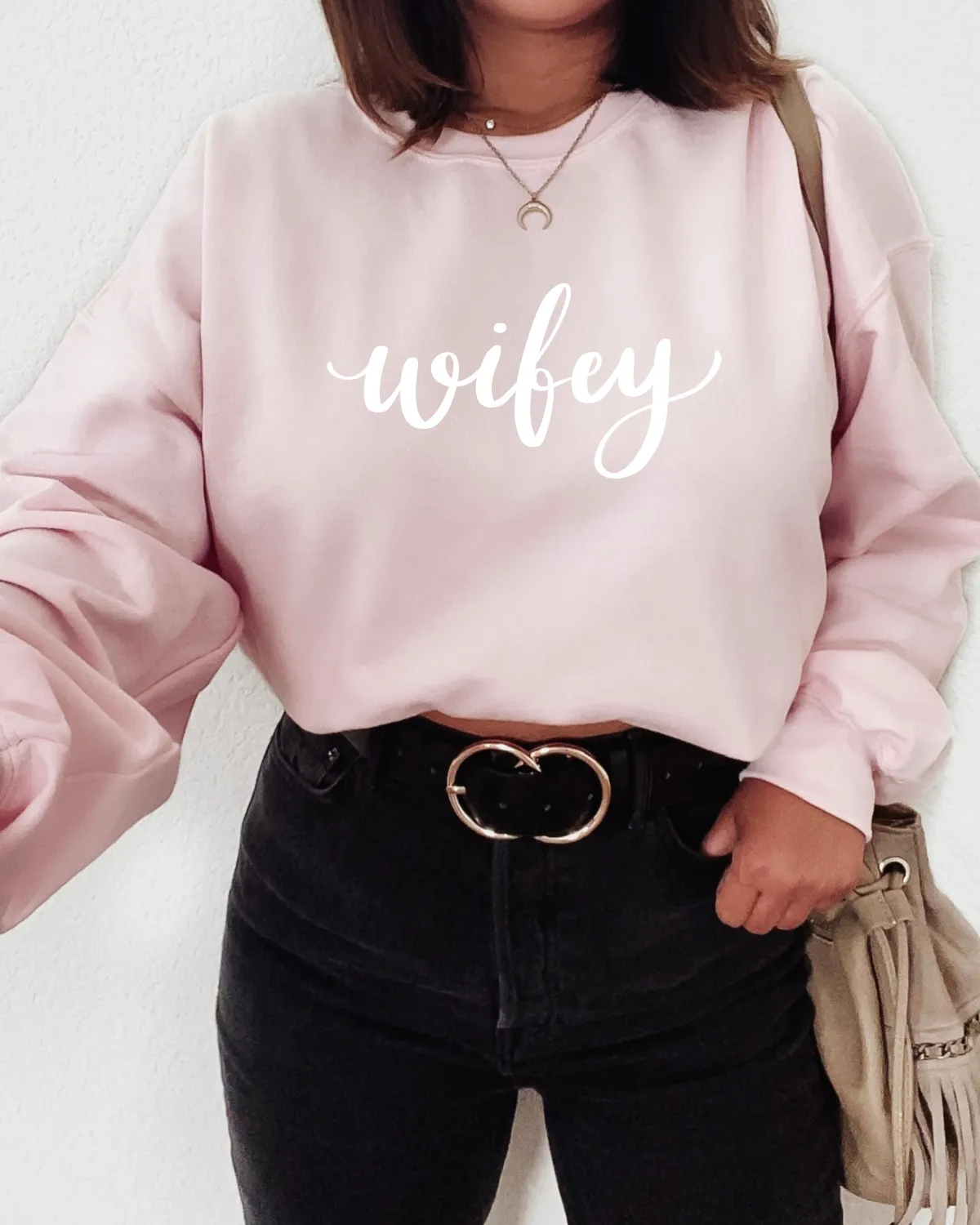 Wifey Sweatshirt sold by Detailed Threads Boutique