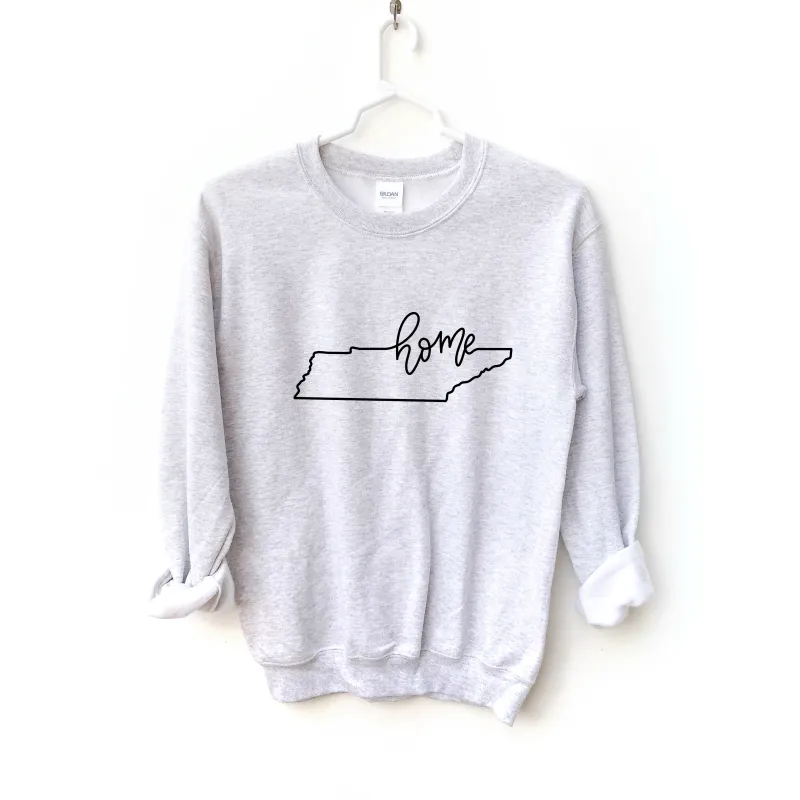 Tennessee Home Crewneck Sweatshirt sold by Detailed Threads Boutique