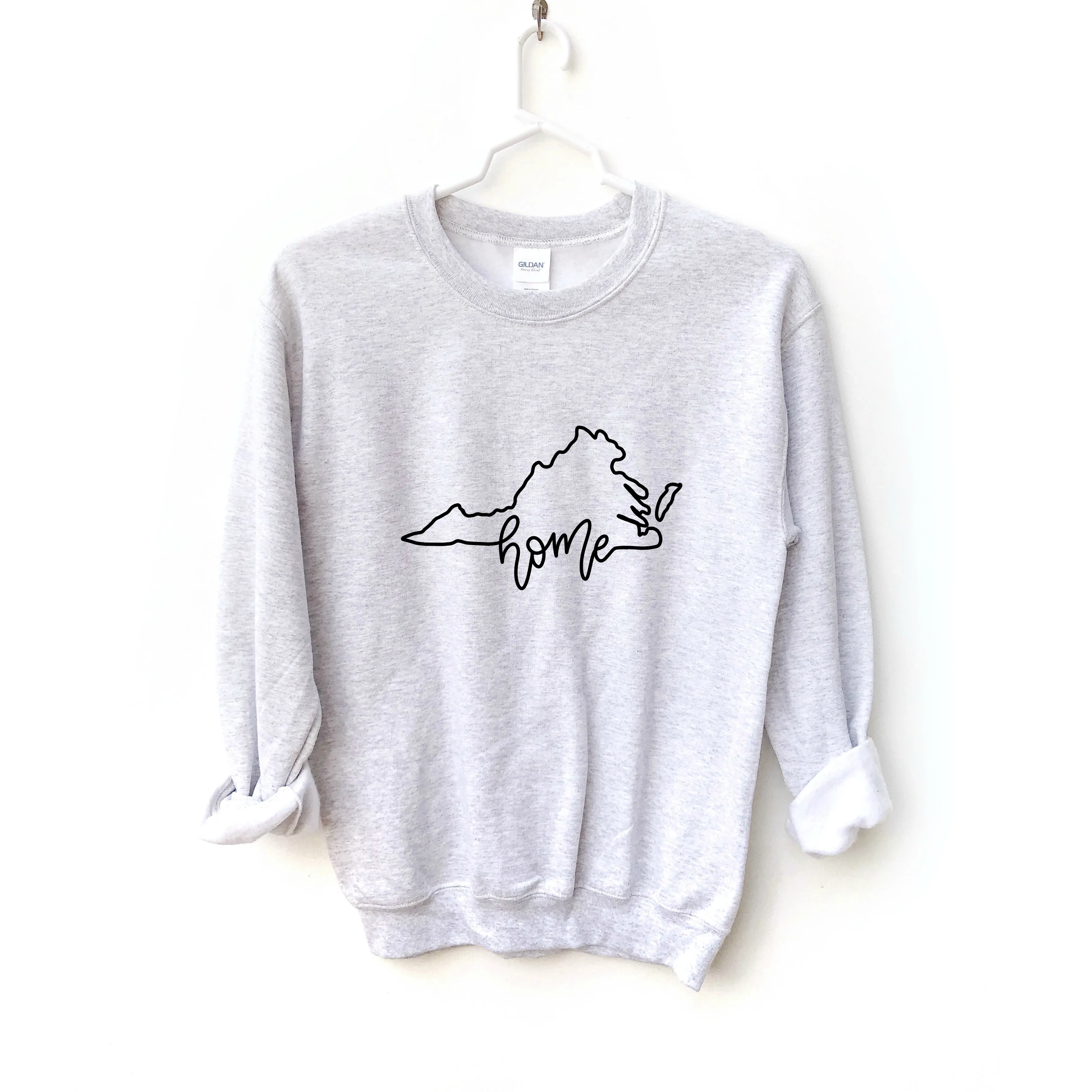 Virginia Home Crewneck Sweatshirt sold by Detailed Threads Boutique