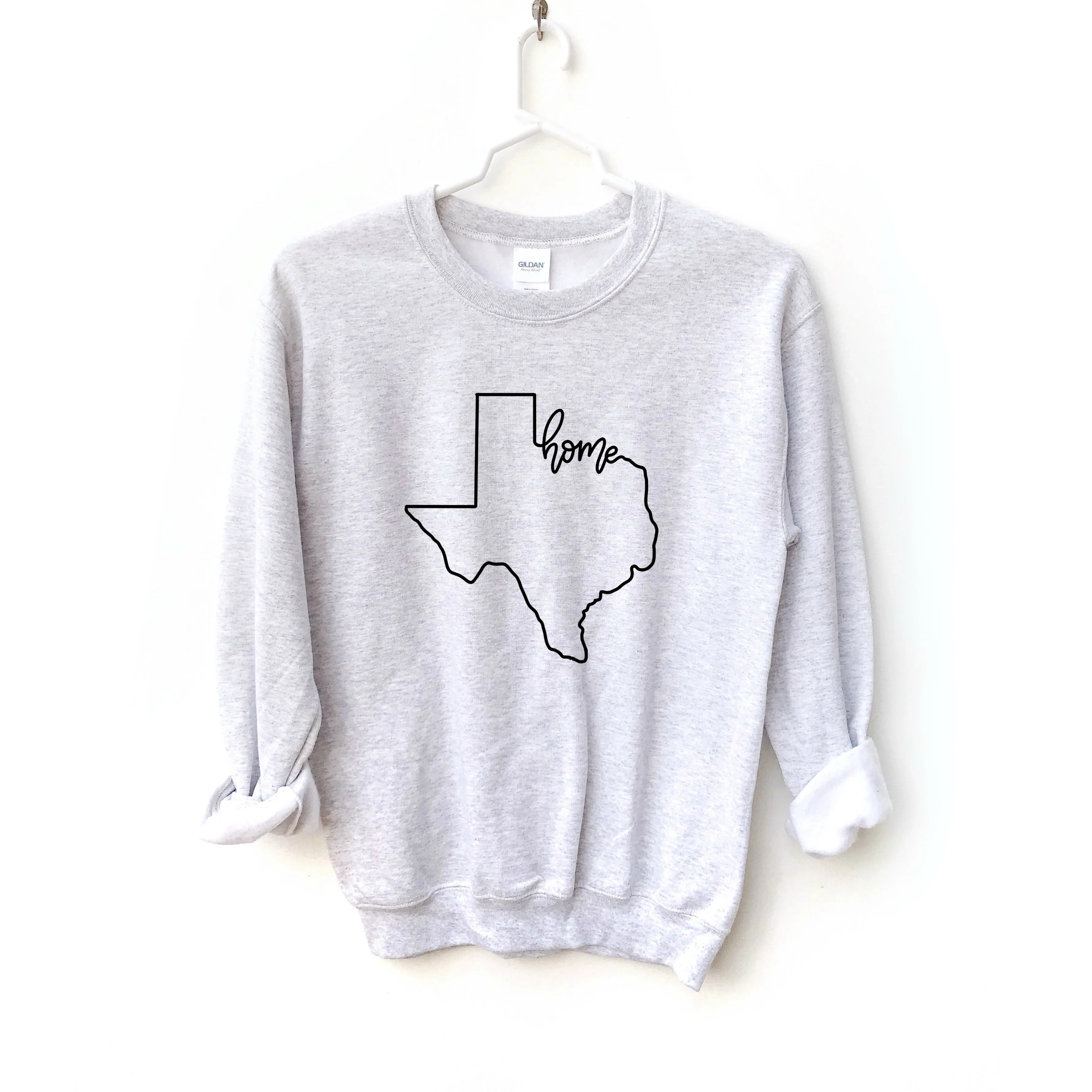 Texas Home Crewneck Sweatshirt sold by Detailed Threads Boutique