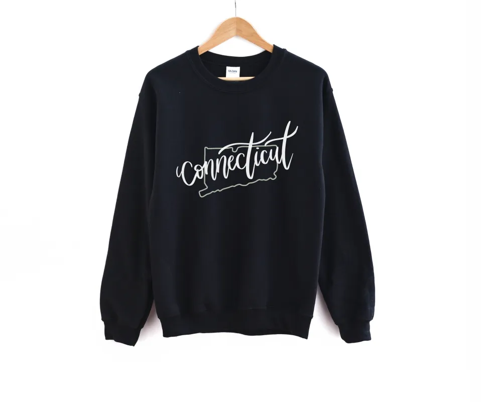 Connecticut Crewneck Sweatshirt sold by Detailed Threads Boutique