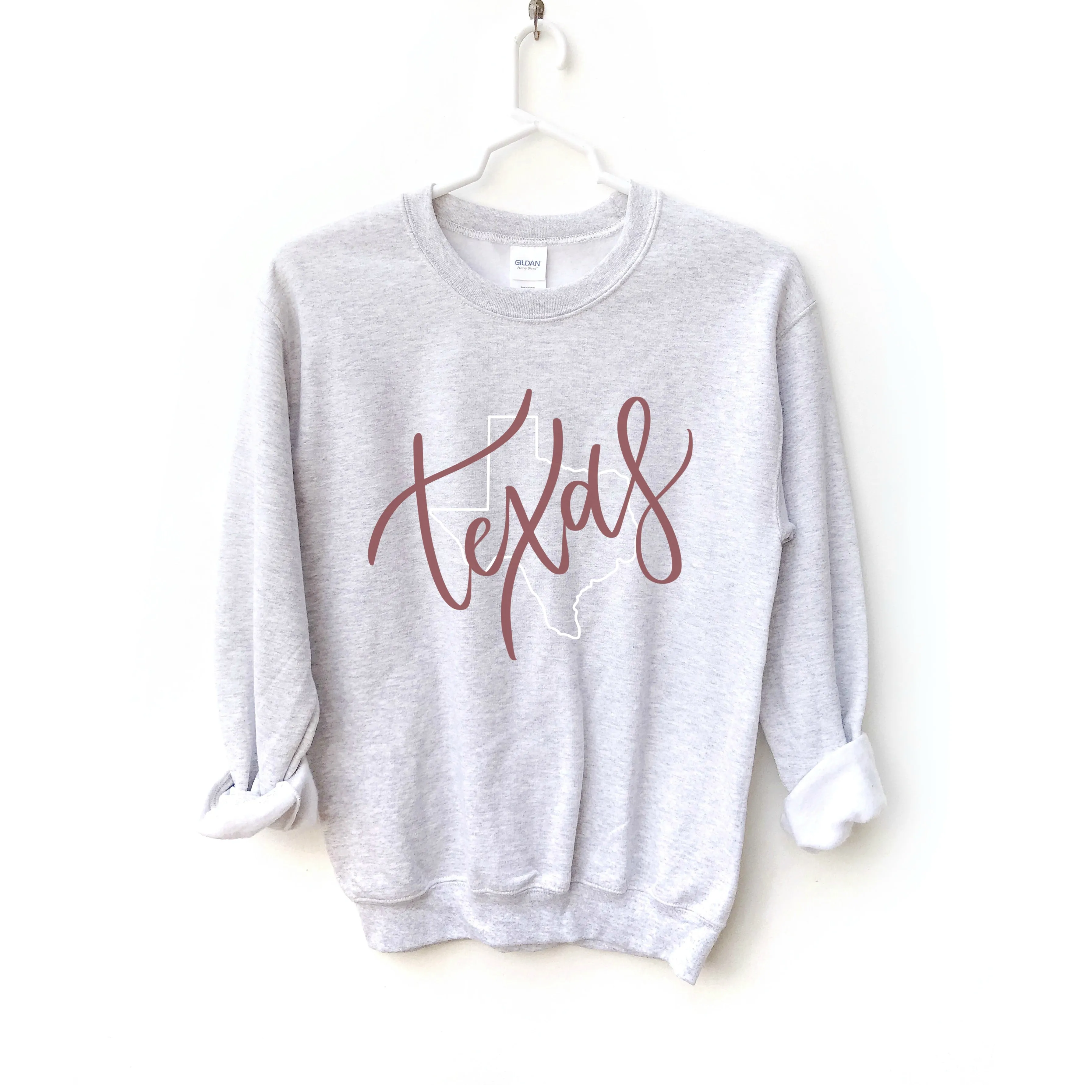 Texas Crewneck Sweatshirt sold by Detailed Threads Boutique