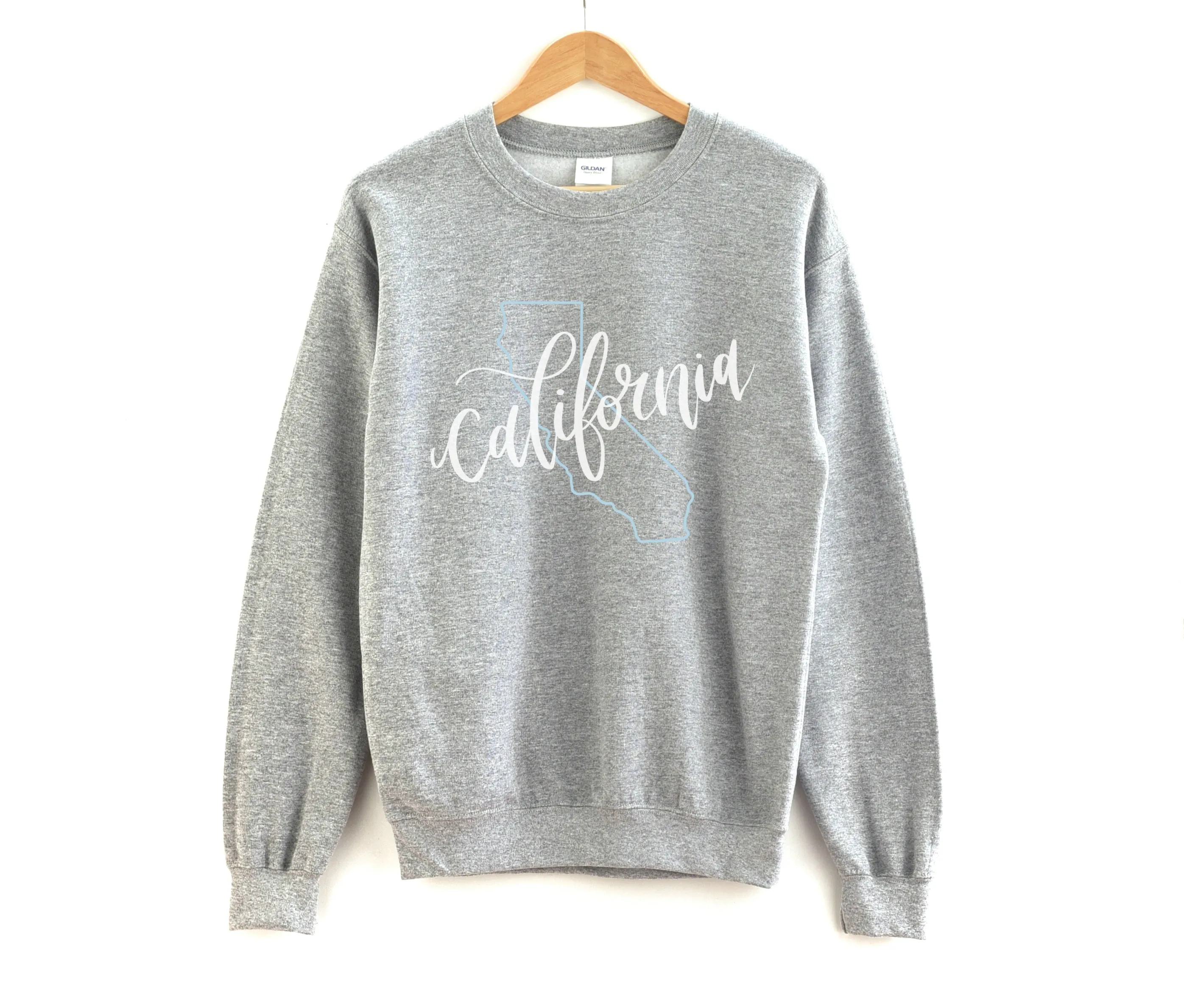 California Crewneck Sweatshirt sold by Detailed Threads Boutique