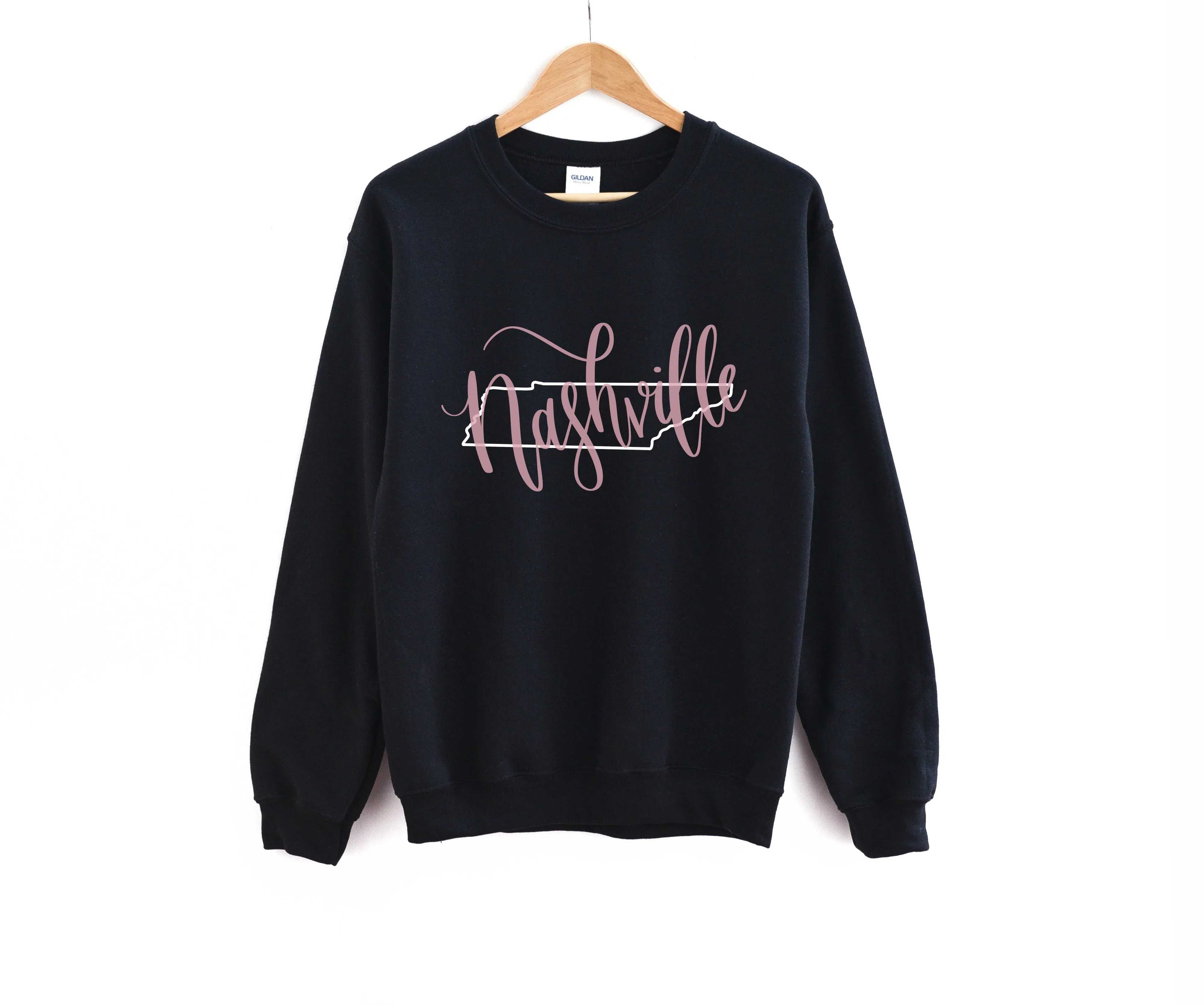 Nashville Crewneck Sweatshirt sold by Detailed Threads Boutique