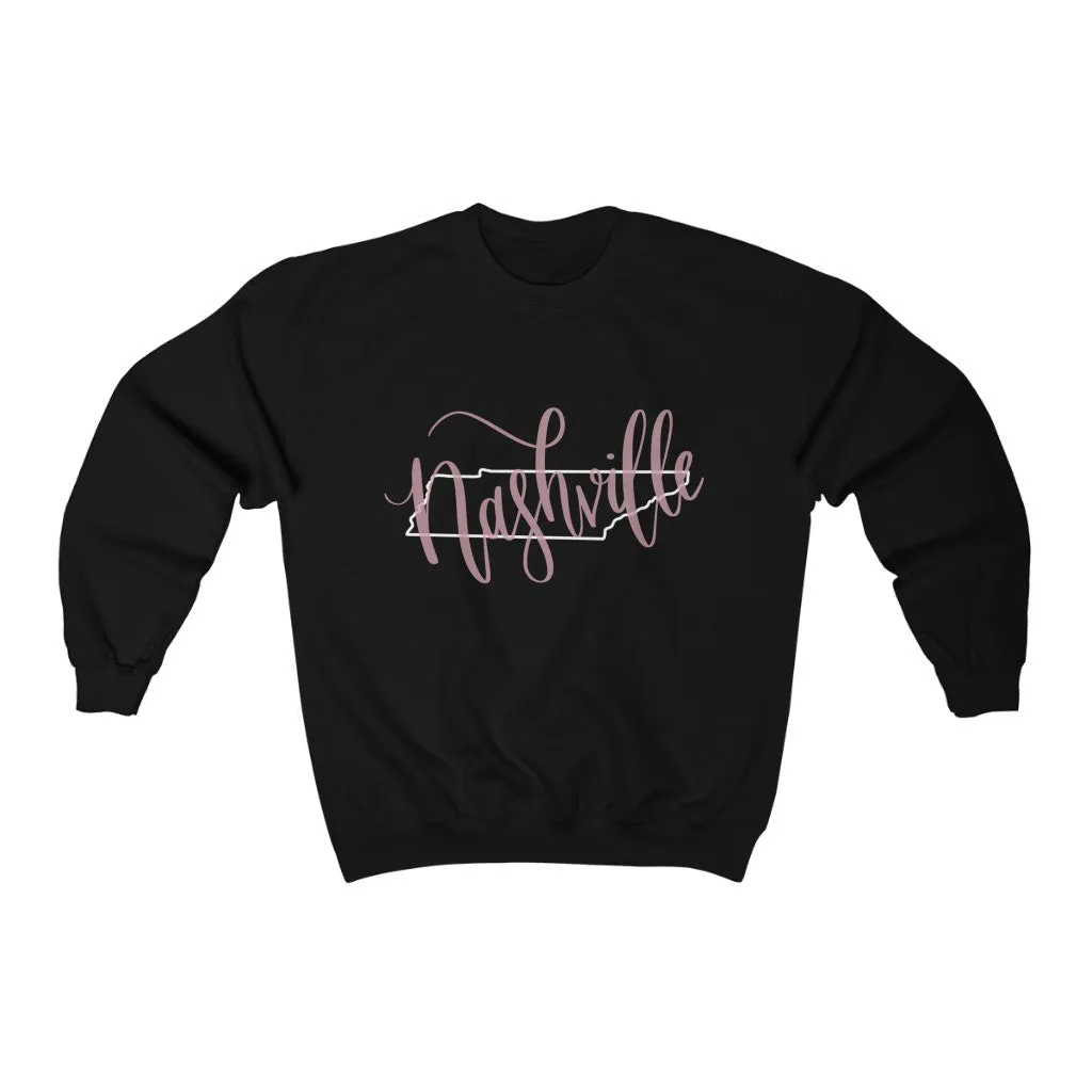 Nashville Crewneck Sweatshirt sold by Detailed Threads Boutique product image thumbnail 2