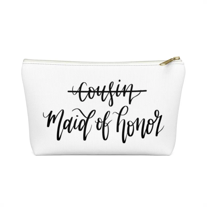 Cousin, Maid Of Honor Makeup Bag sold by Detailed Threads Boutique