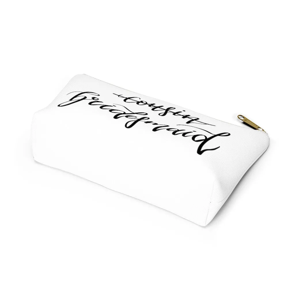 Cousin, Bridesmaid Makeup Bag sold by Detailed Threads Boutique product image thumbnail 5