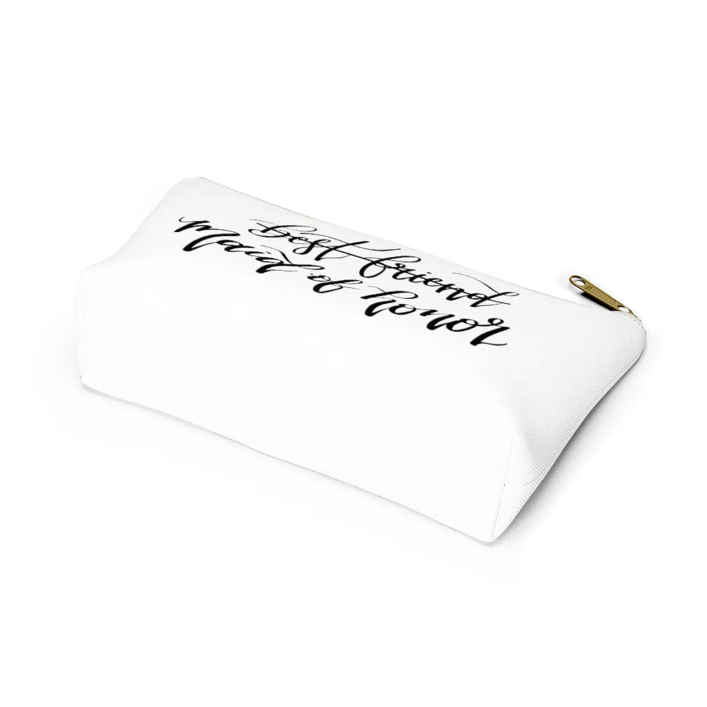Best Friend, Maid Of Honor Makeup Bag sold by Detailed Threads Boutique product image thumbnail 5