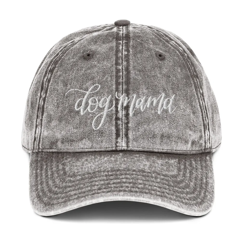 Dog Mama Denim Twill Cap sold by Detailed Threads Boutique product image thumbnail 3