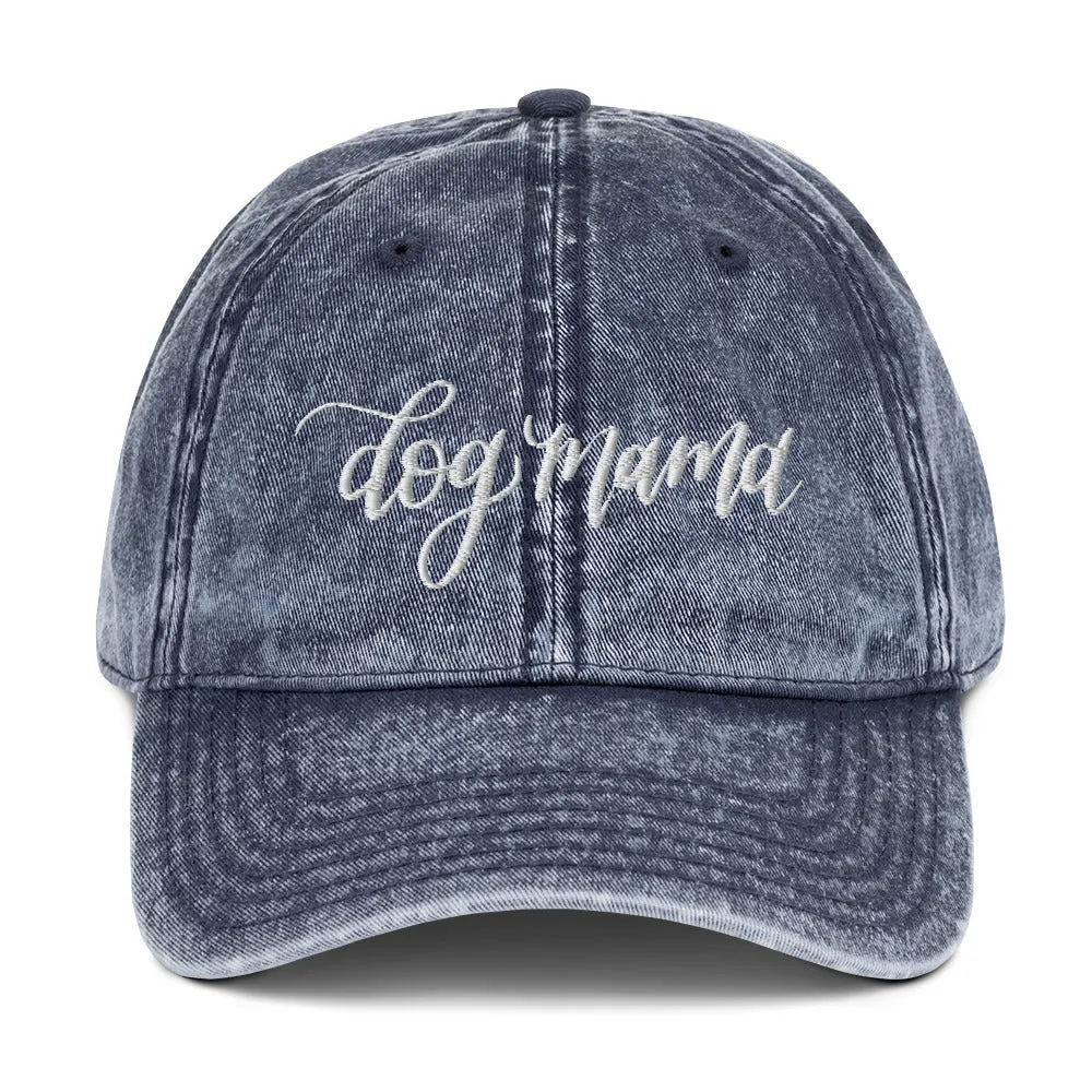 Dog Mama Denim Twill Cap sold by Detailed Threads Boutique