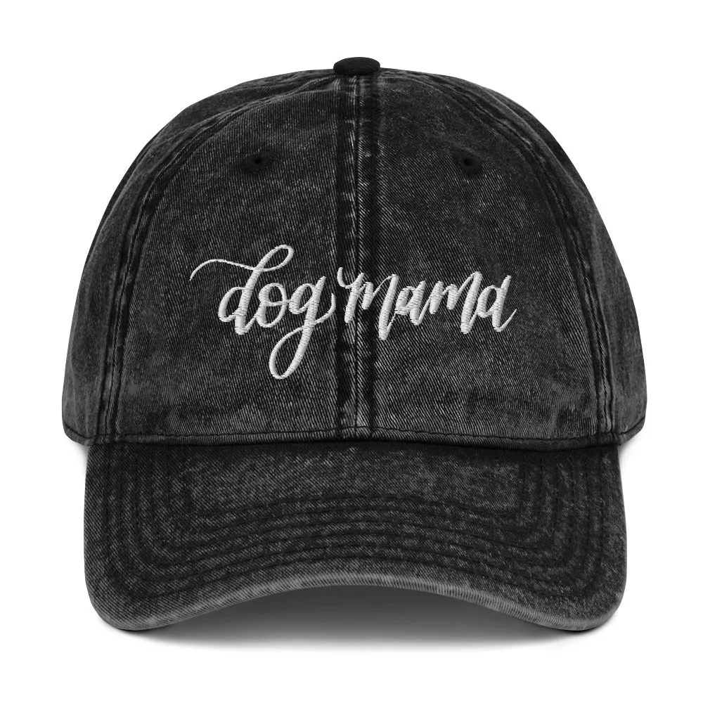 Dog Mama Denim Twill Cap sold by Detailed Threads Boutique product image thumbnail 2