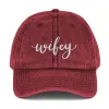 Wifey Embroidered Denim Twill Hat sold by Detailed Threads Boutique