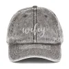 Wifey Embroidered Denim Twill Hat sold by Detailed Threads Boutique