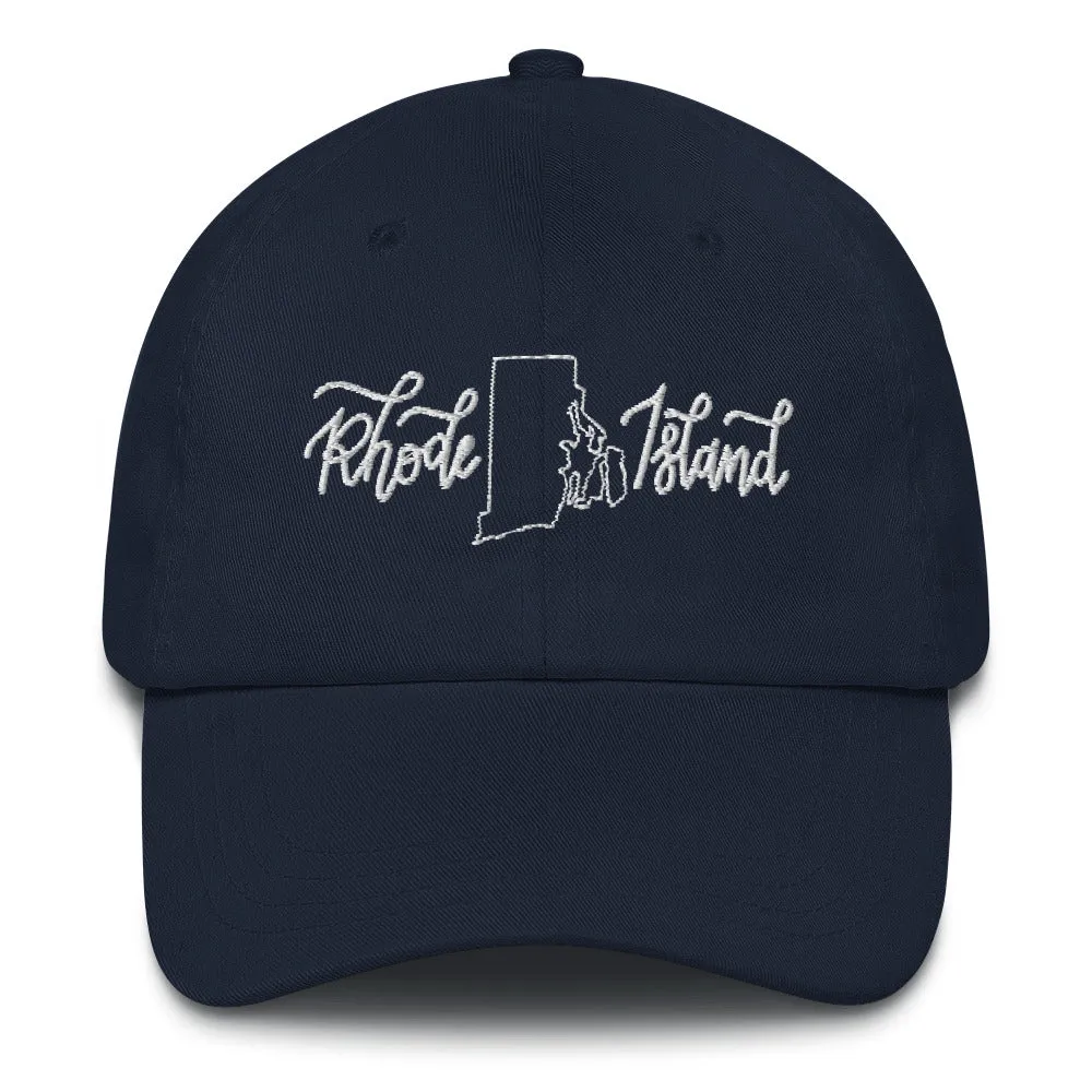 Rhode Island Embroidered Hat sold by Detailed Threads Boutique product image thumbnail 2