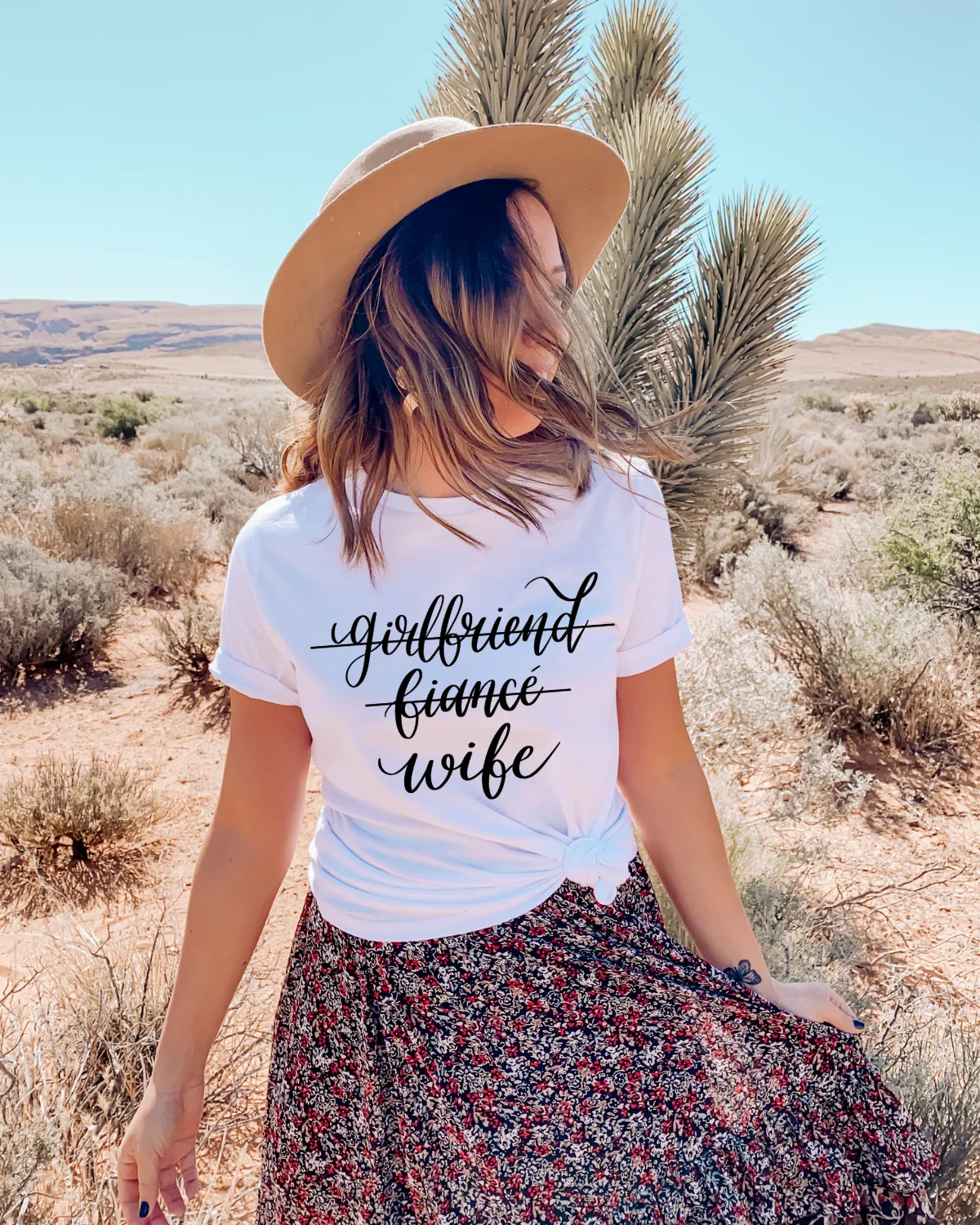 Girlfriend, Fiance, Wife Tee sold by Detailed Threads Boutique