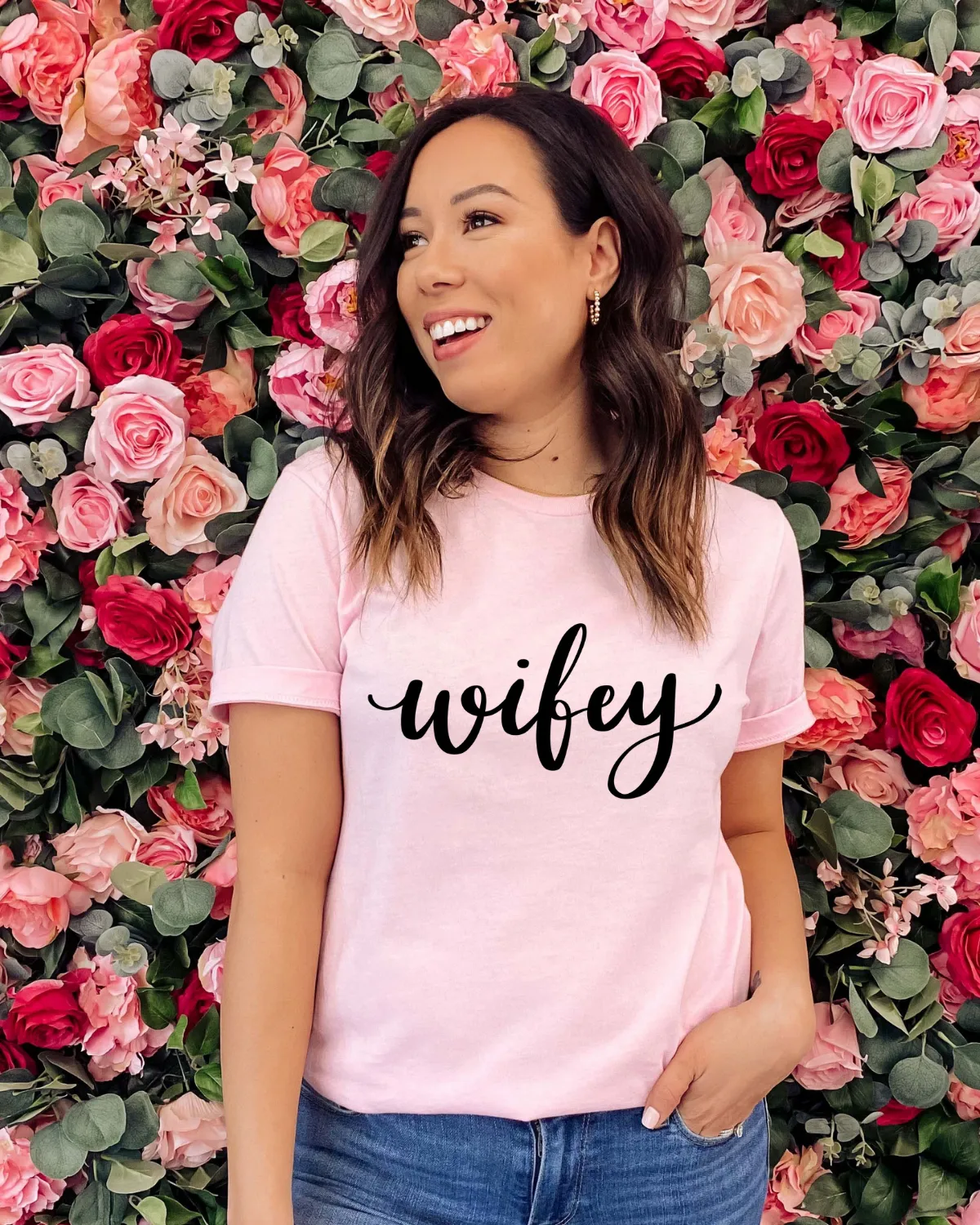Wifey Tee sold by Detailed Threads Boutique product image thumbnail 5