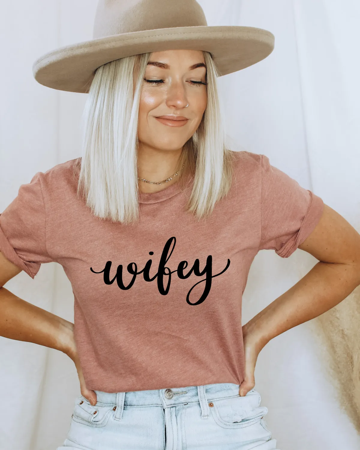Wifey Tee sold by Detailed Threads Boutique product image thumbnail 2