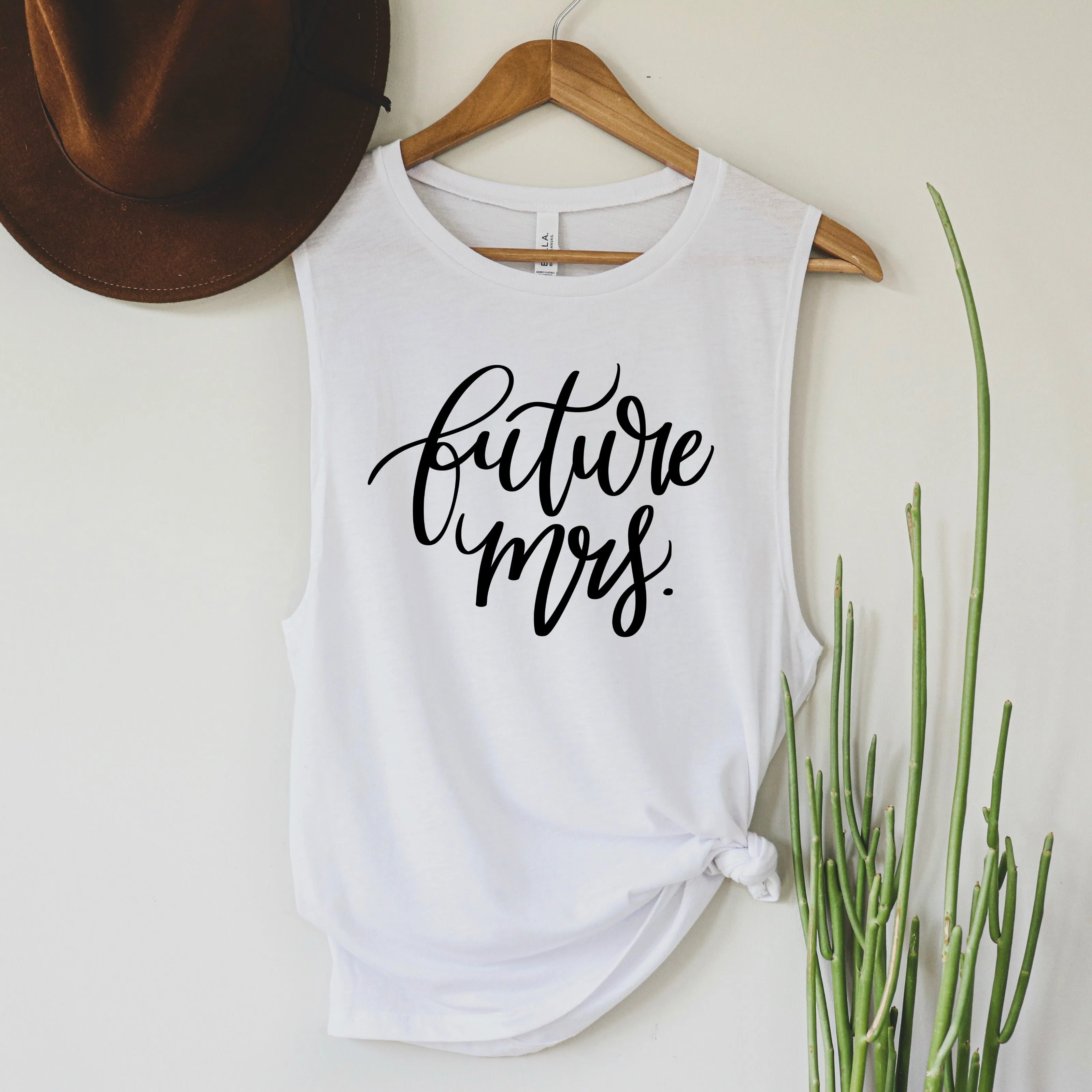 Future Mrs. Scoop Muscle Tank sold by Detailed Threads Boutique