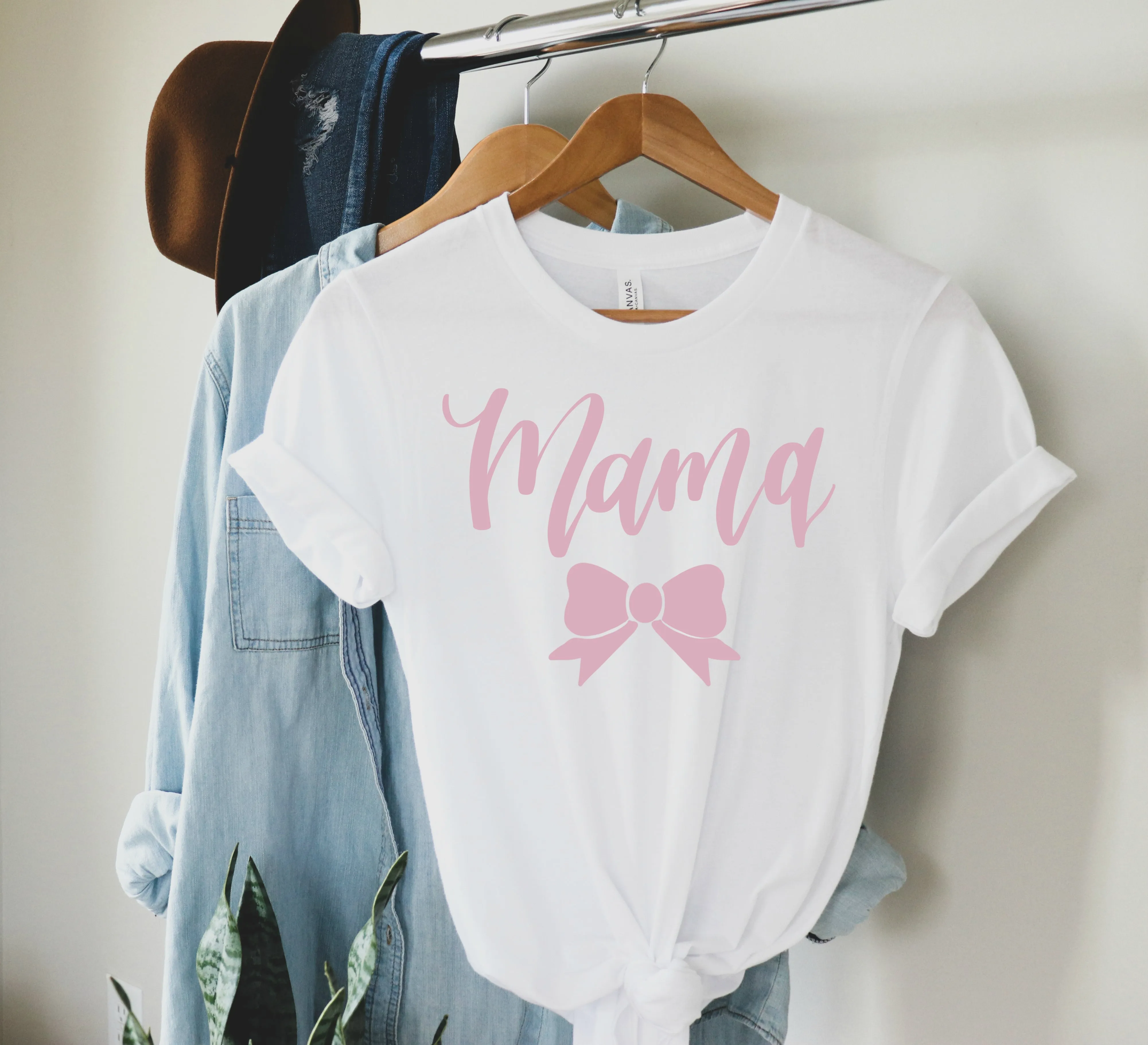 Mama Bow Tee sold by Detailed Threads Boutique