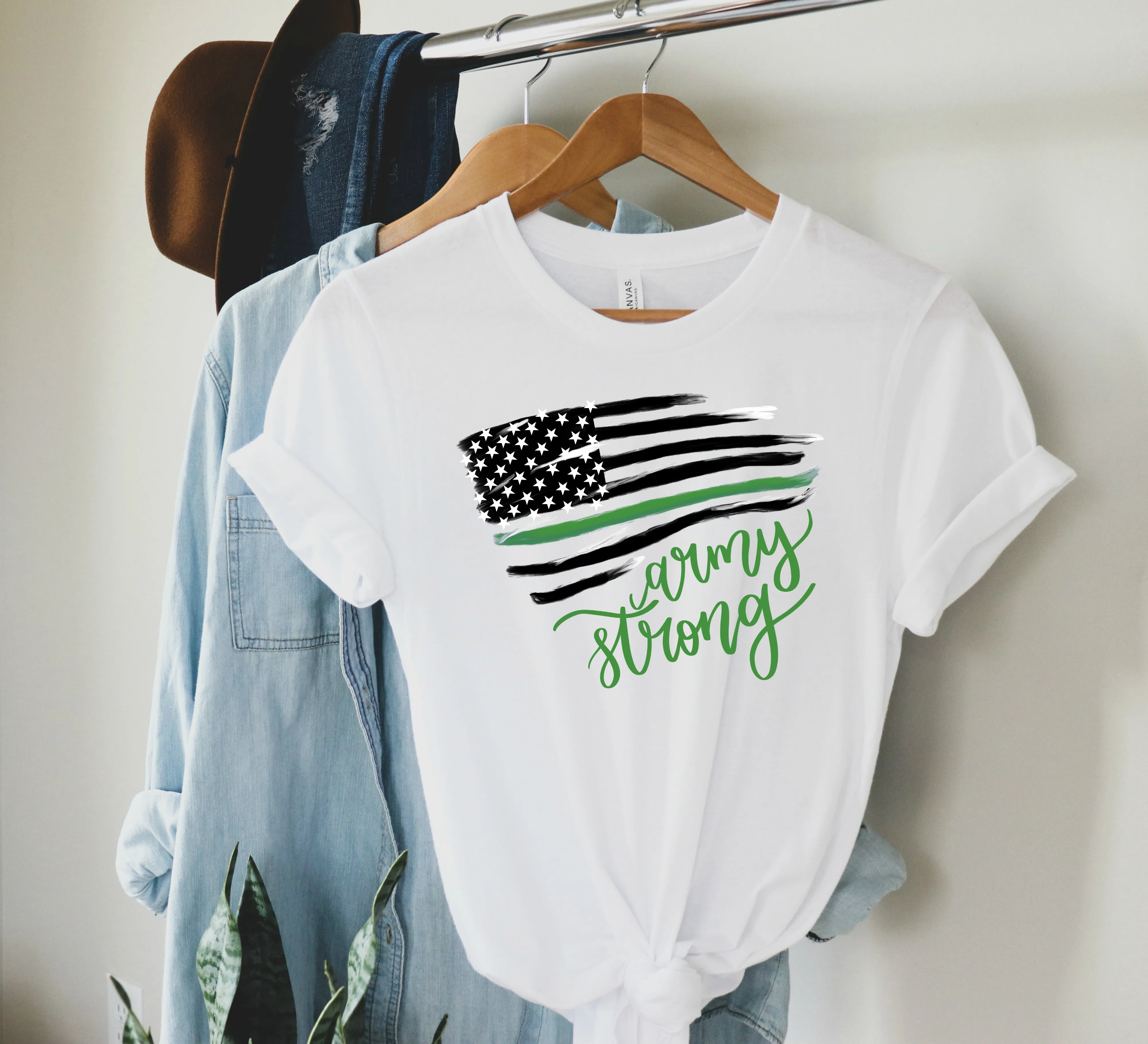 Army Strong Tee sold by Detailed Threads Boutique