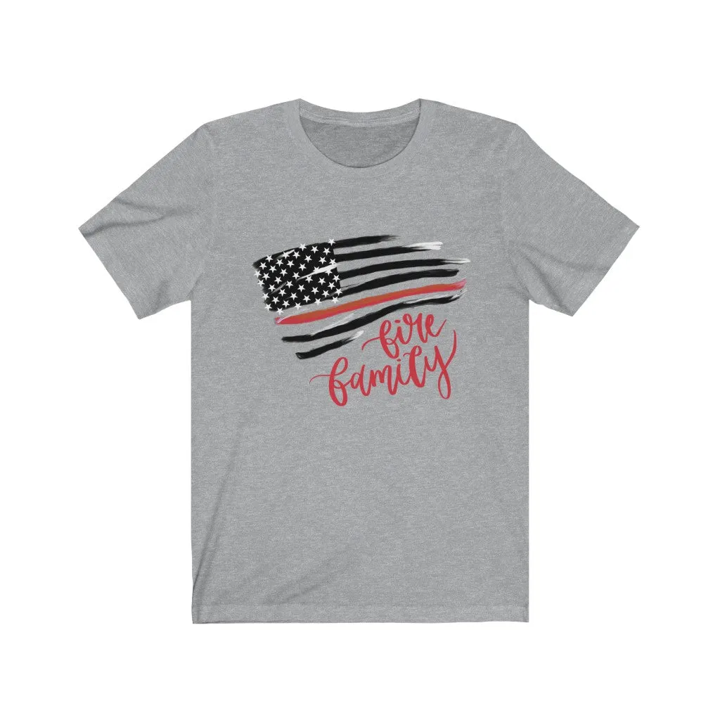 Fire Family Tee sold by Detailed Threads Boutique product image thumbnail 3