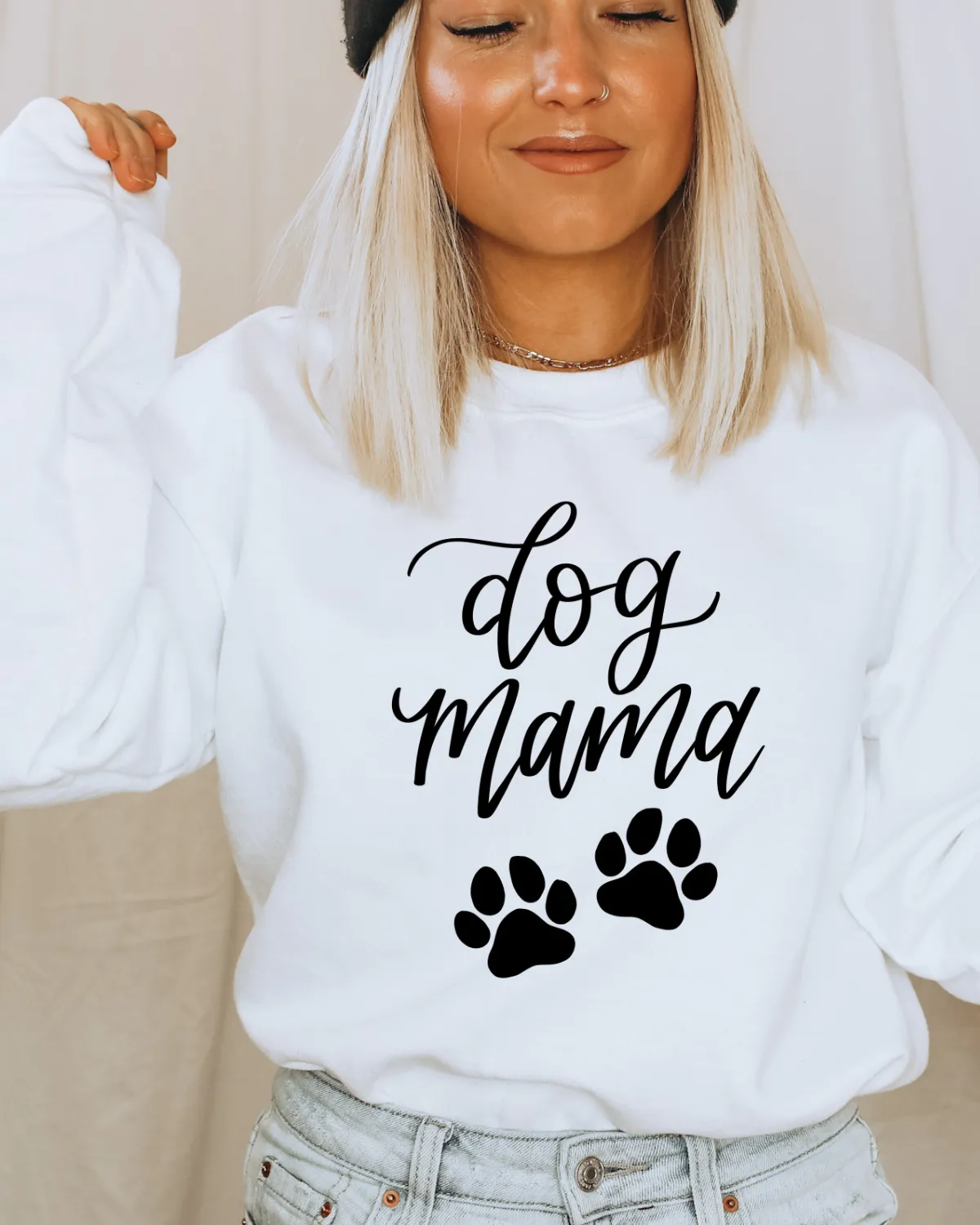 Dog Mama Sweatshirt sold by Detailed Threads Boutique