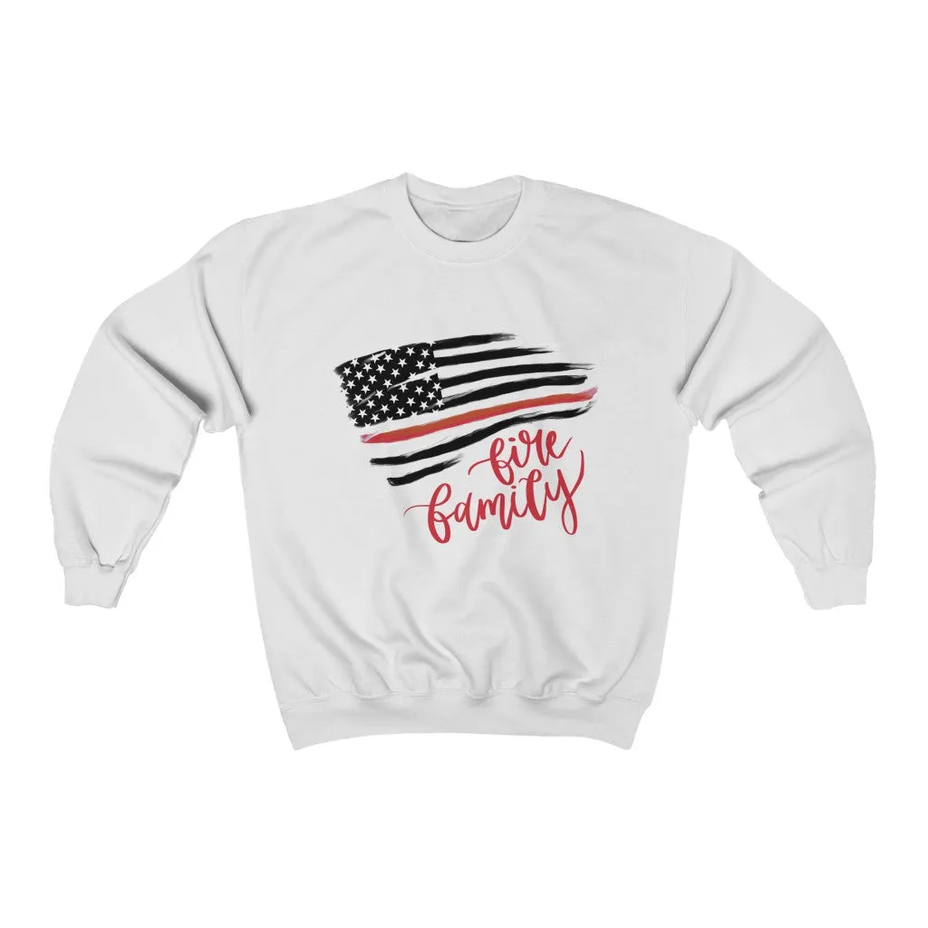 Fire Family Sweatshirt sold by Detailed Threads Boutique product image thumbnail 2