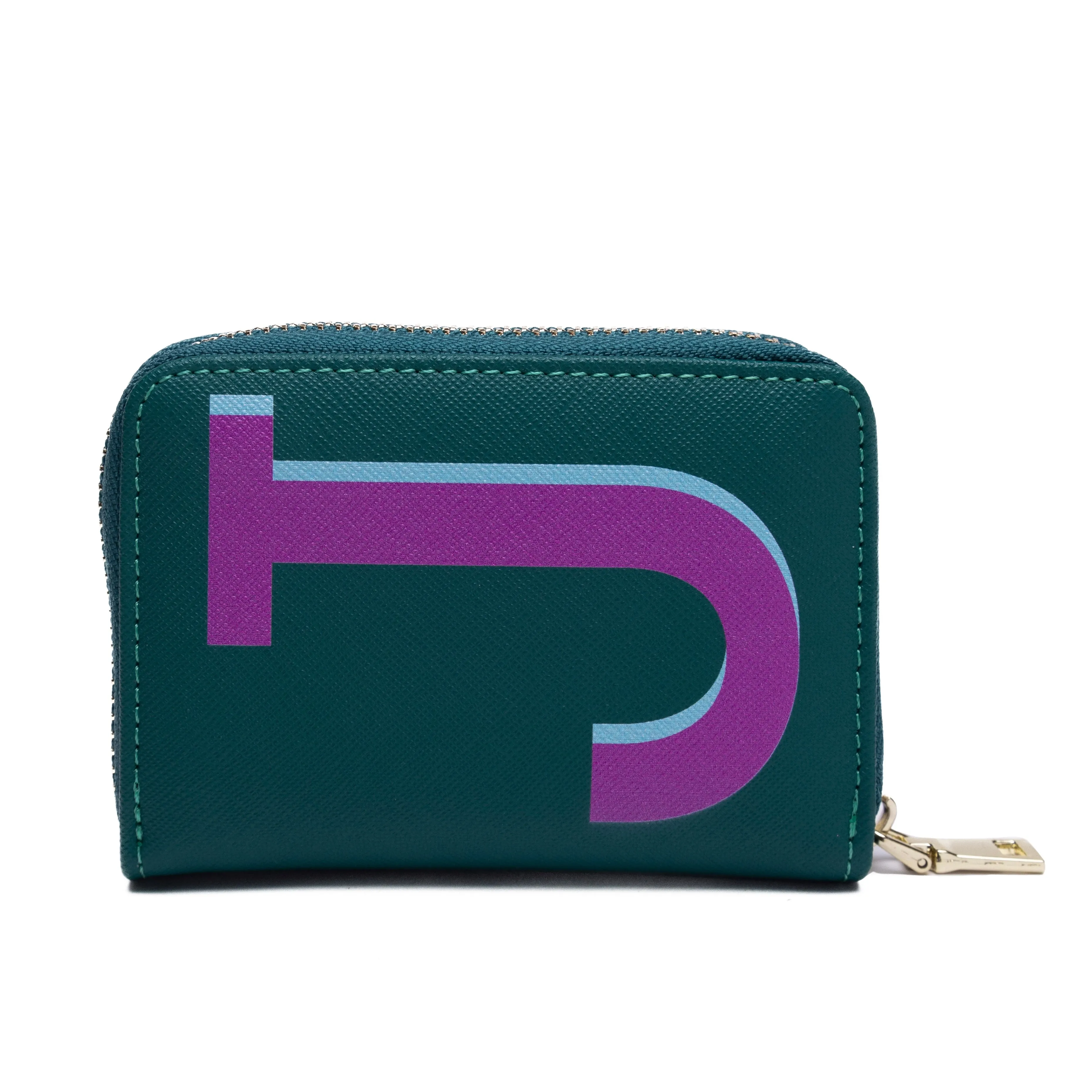 Personalized Mini Zip-Around Card Wallet sold by Em John