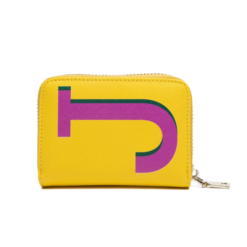 Personalized Mini Zip-Around Card Wallet sold by Em John