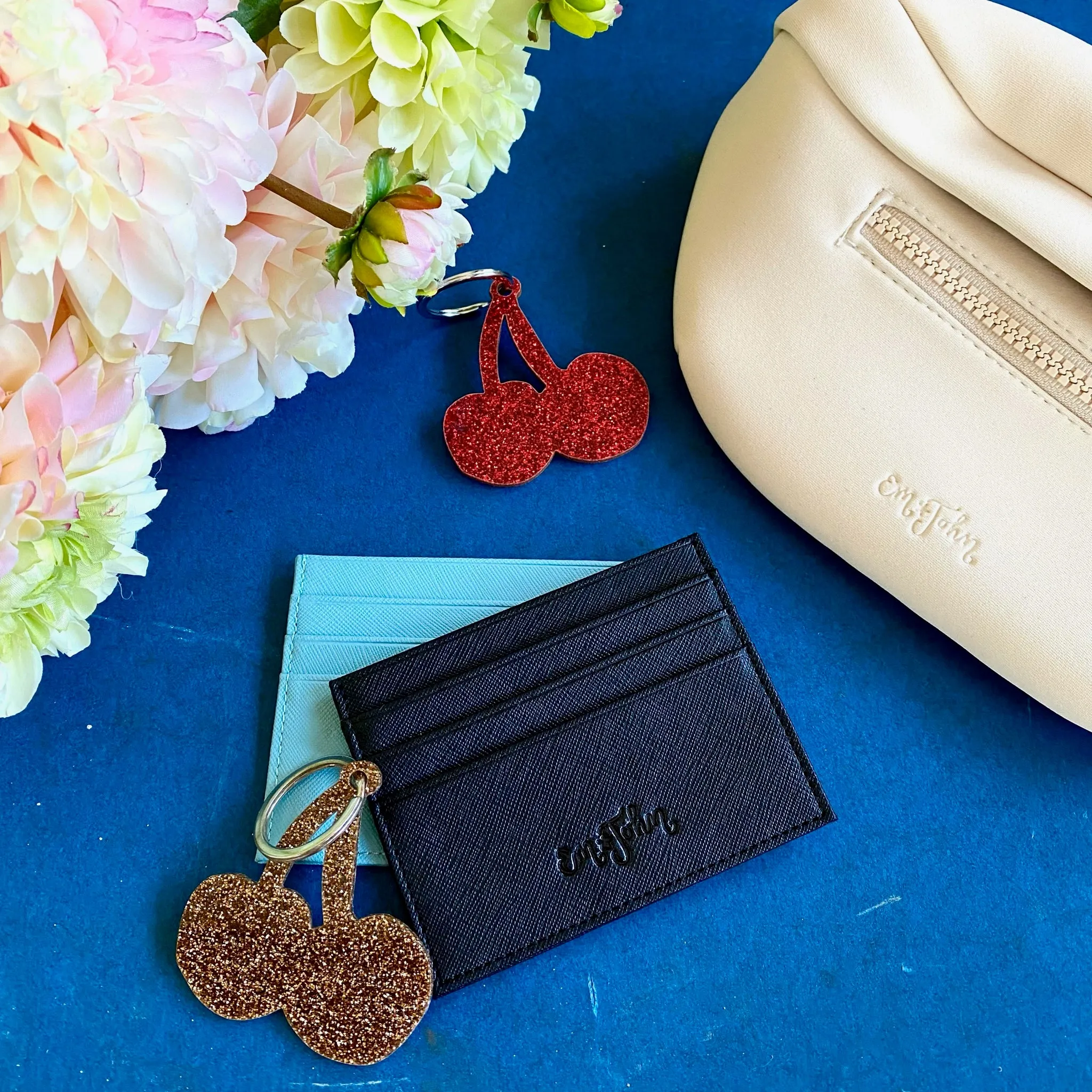 Glitter Cherry Keychain sold by Em John