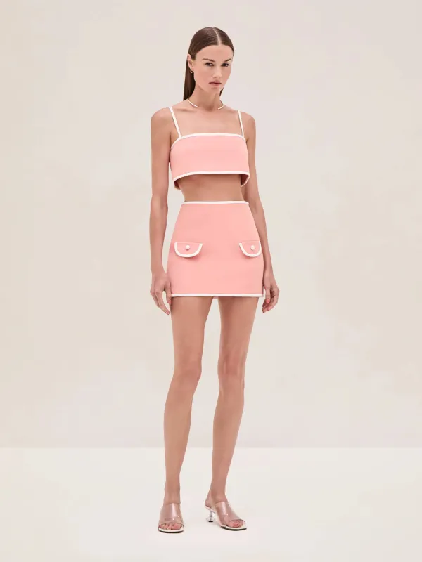 Alexis - Rubino Skirt - Melon sold by Jessie Boutique