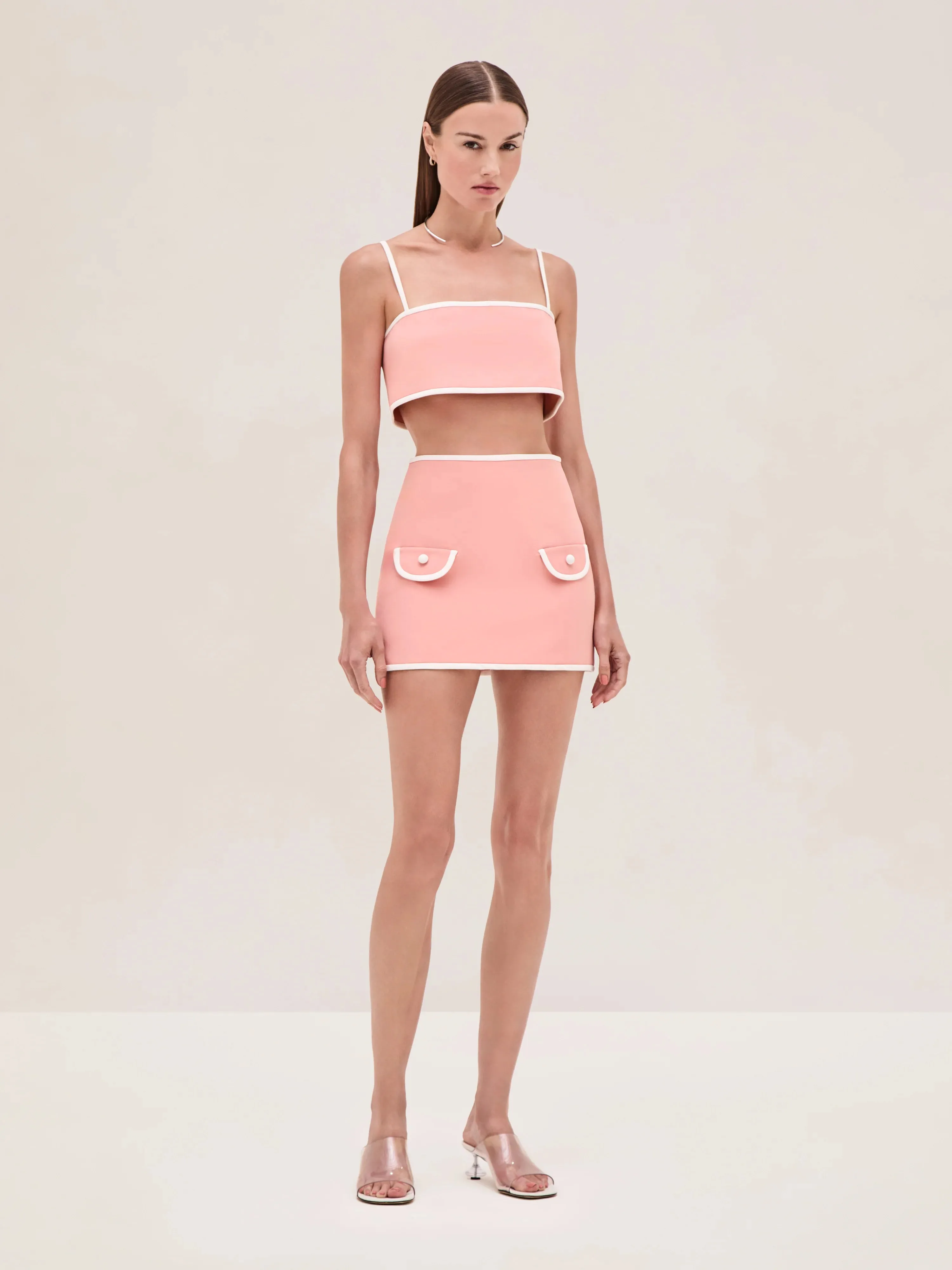 Alexis - Rubino Skirt - Melon sold by Jessie Boutique