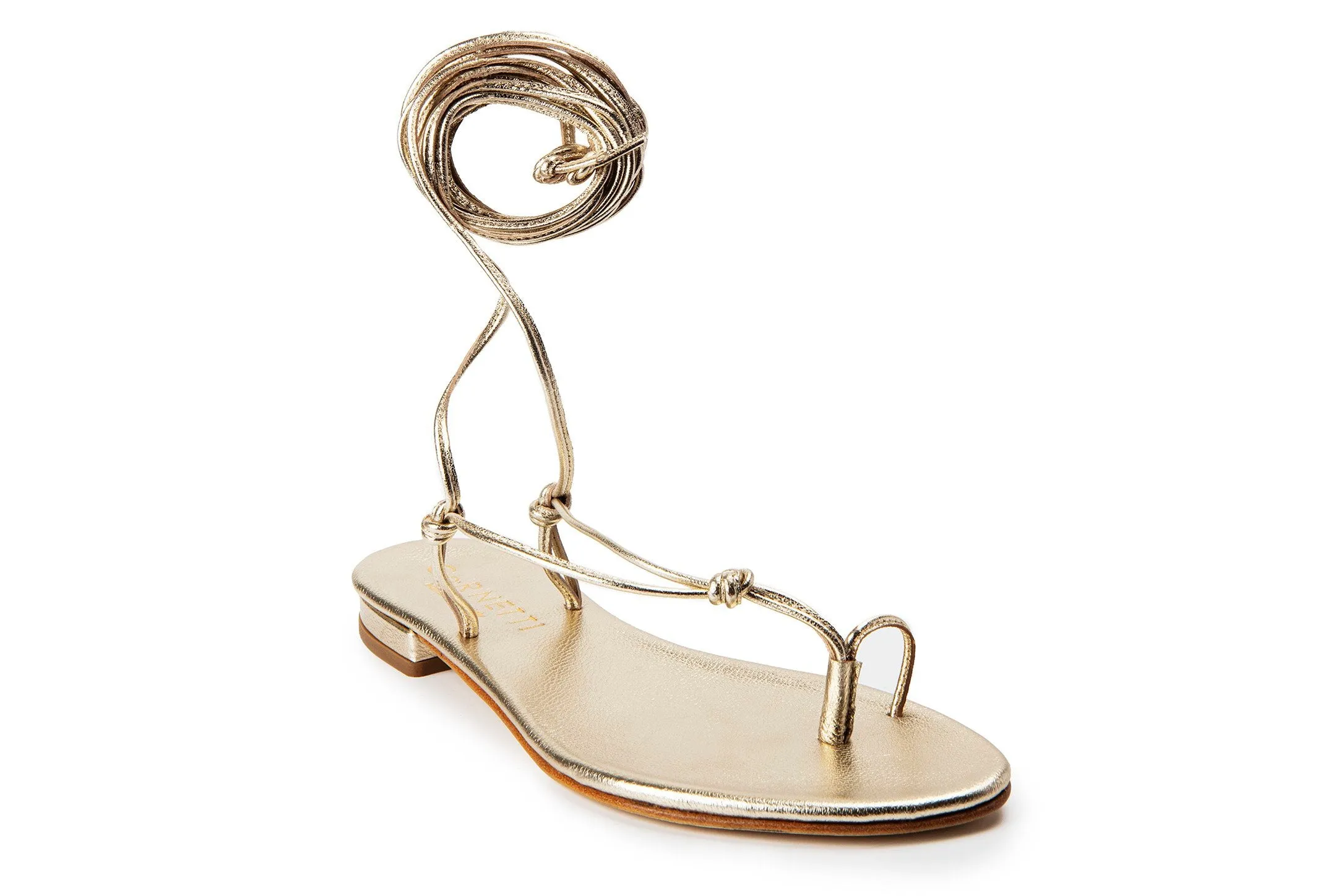 Cornetti - Otranto Sandal - Gold sold by Jessie Boutique