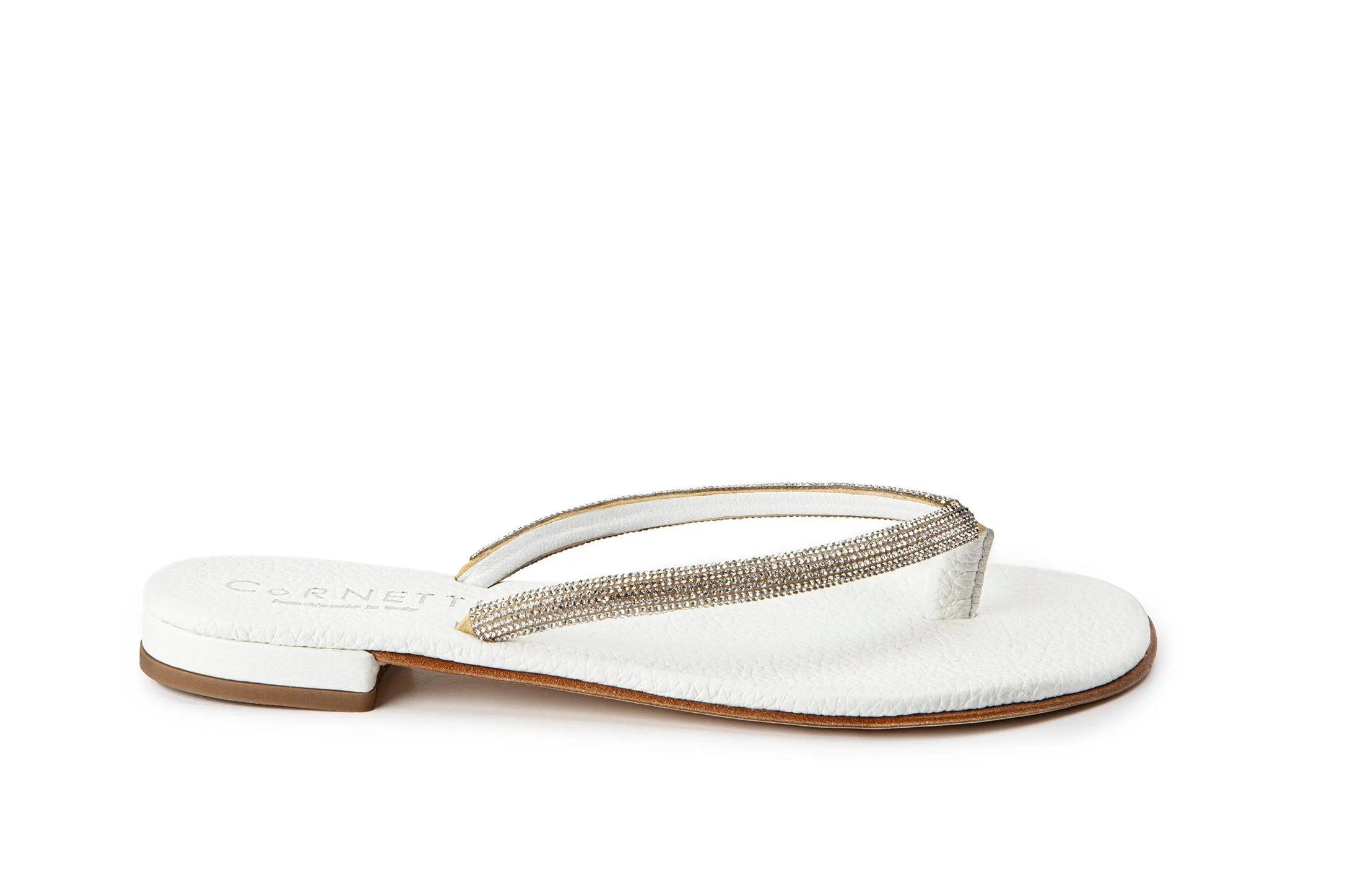 Cornetti - Pogliano Sandal - White sold by Jessie Boutique product image thumbnail 3