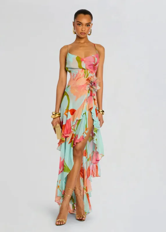 Retrofete - Samara Dress - Aqua Primavera sold by Jessie Boutique