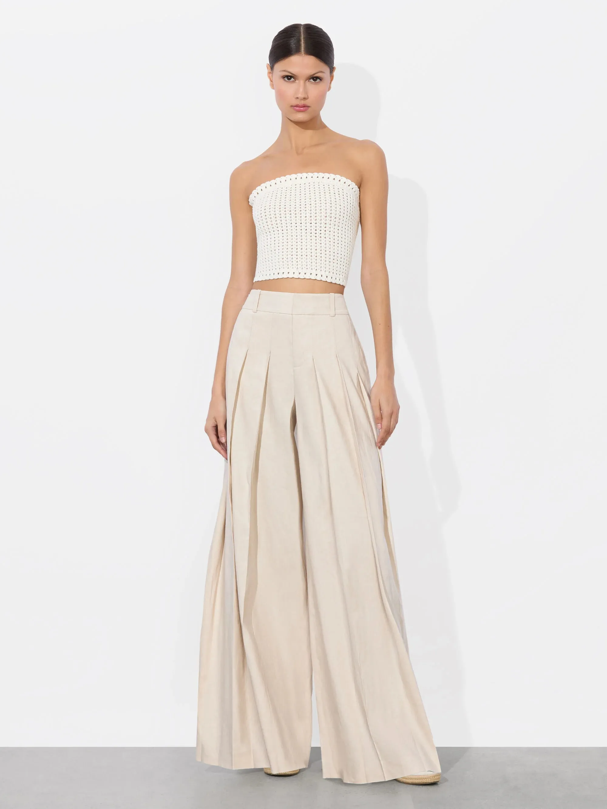 Alice + Olivia - Alison Tube Top - Soft White sold by Jessie Boutique product image thumbnail 4