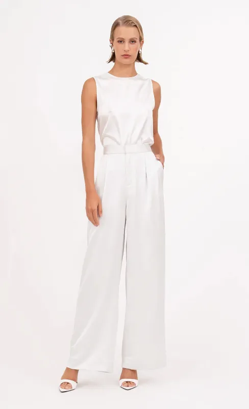 Nonchalant - Rollo Pant - Pearl sold by Jessie Boutique