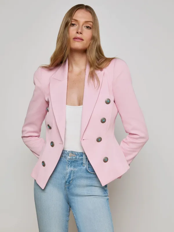 L’agence - Bethany Blazer - Blush sold by Jessie Boutique