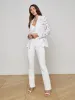 L’agence - Clementine Lace Blazer - White sold by Jessie Boutique