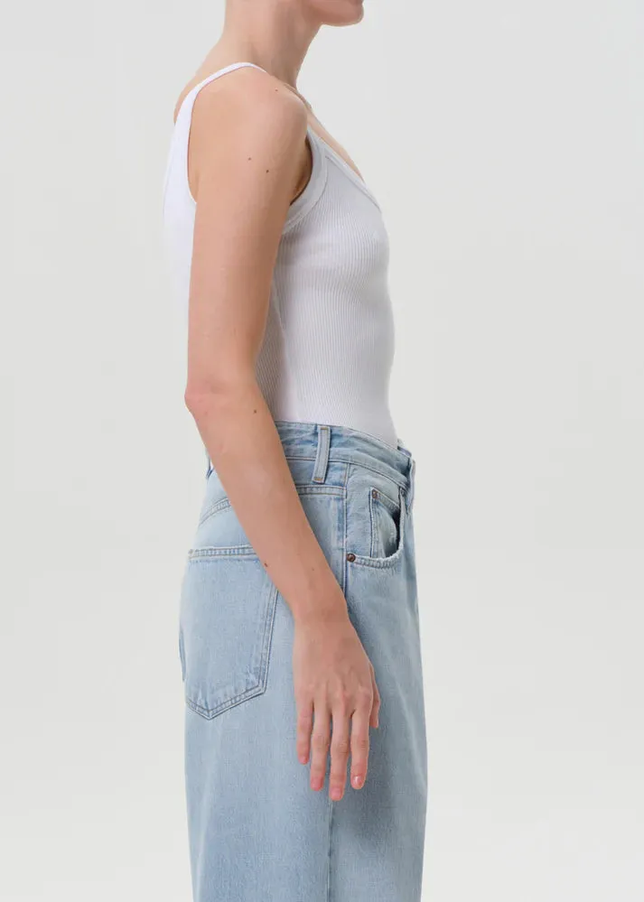 Agolde - Jordan Tank - White sold by Jessie Boutique product image thumbnail 3